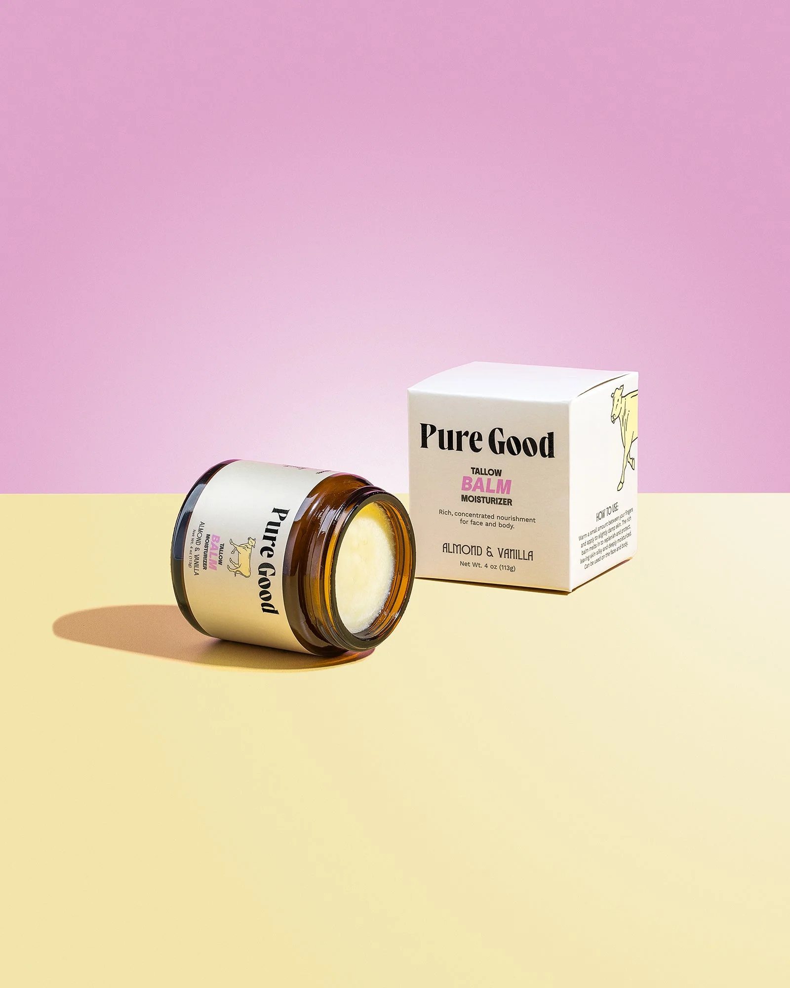 Almond + Vanilla Tallow Balm - Image 2