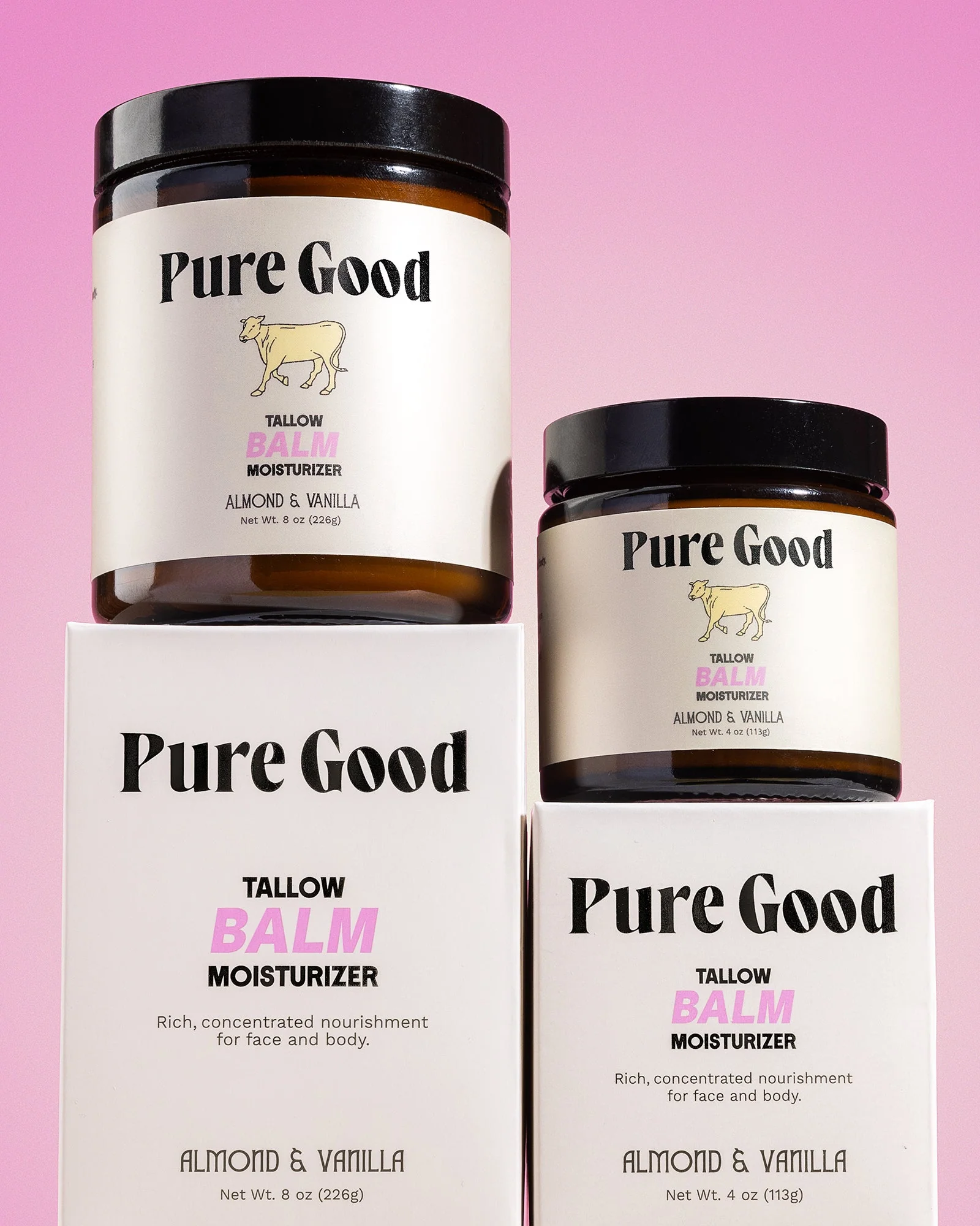 Almond + Vanilla Tallow Balm - Image 3