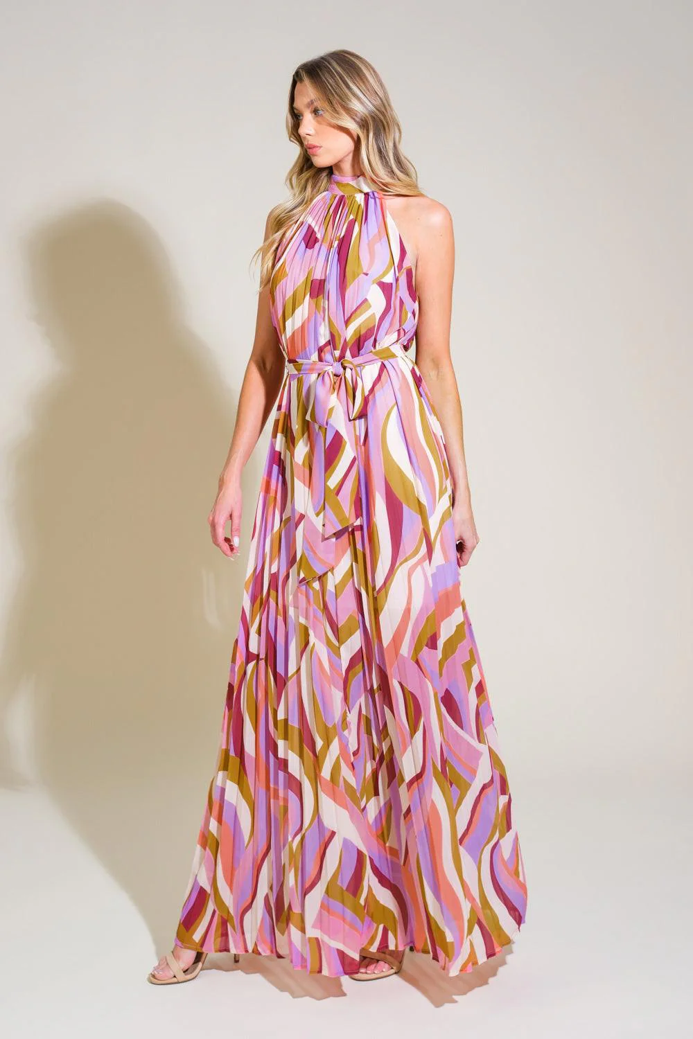 AS TIME GOES BY WOVEN MAXI DRESS - Image 5