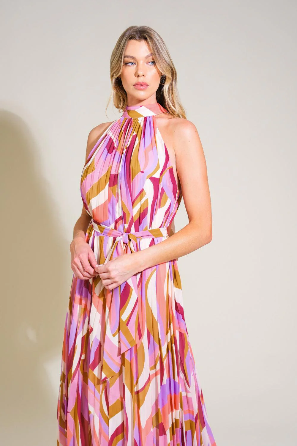 AS TIME GOES BY WOVEN MAXI DRESS - Image 6