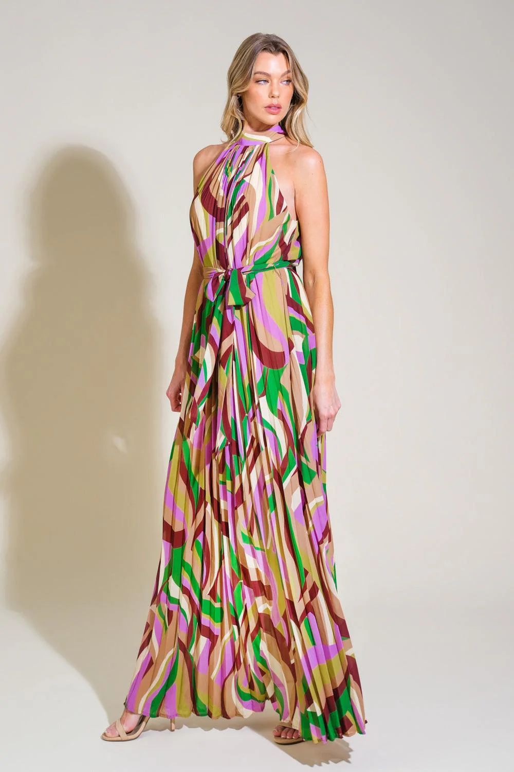 AS TIME GOES BY WOVEN MAXI DRESS - Image 7