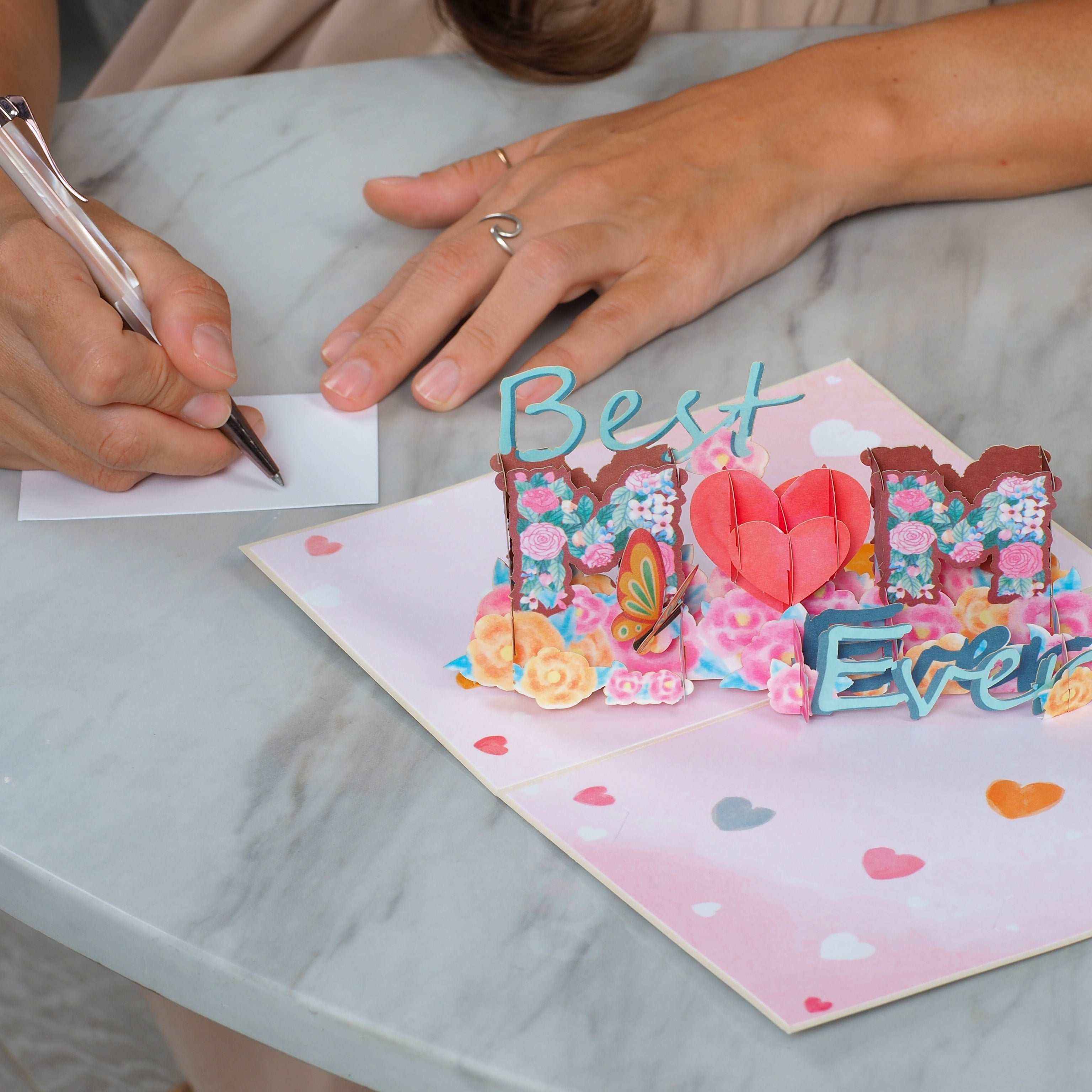 Best Mom Ever Pop Up Card - Image 4