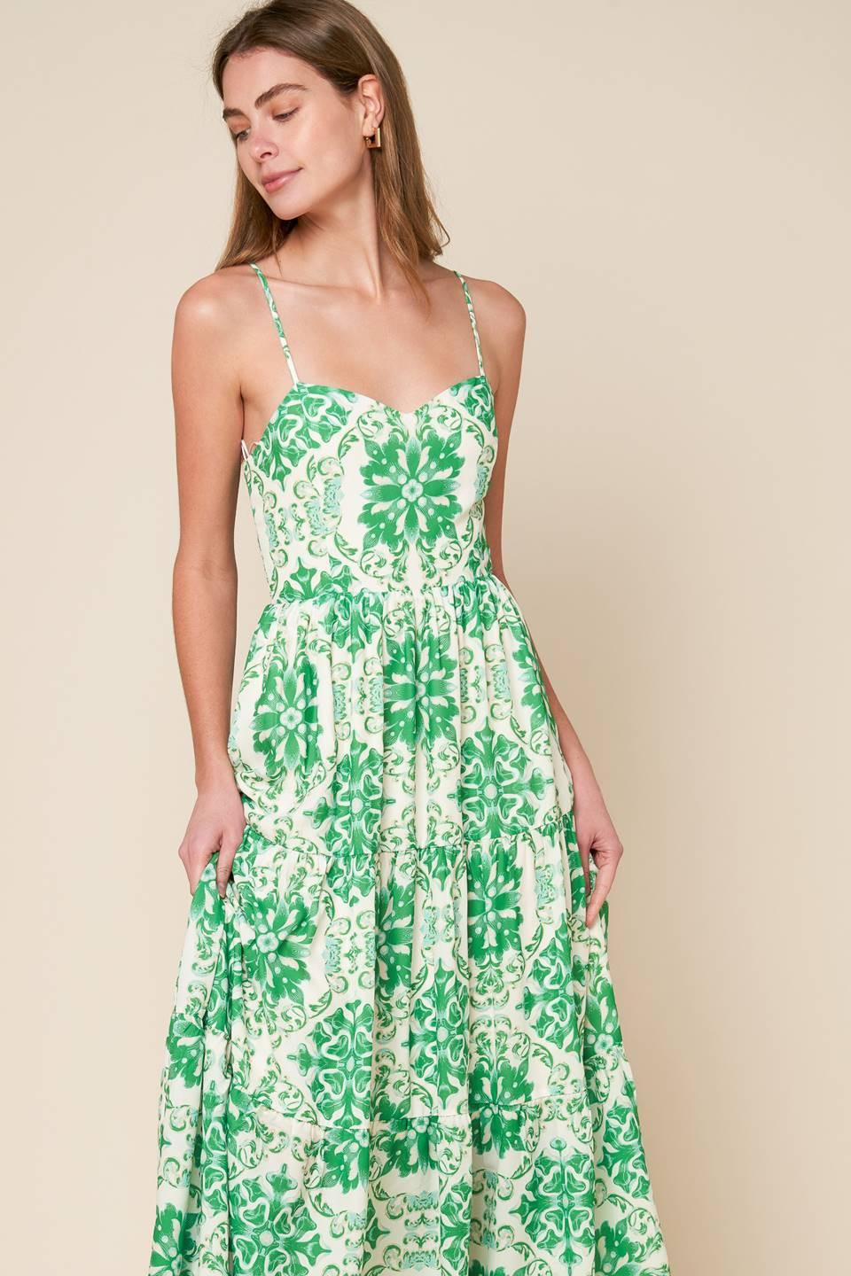 BEYOND ELEGANT WOVEN MIDI DRESS - Image 4