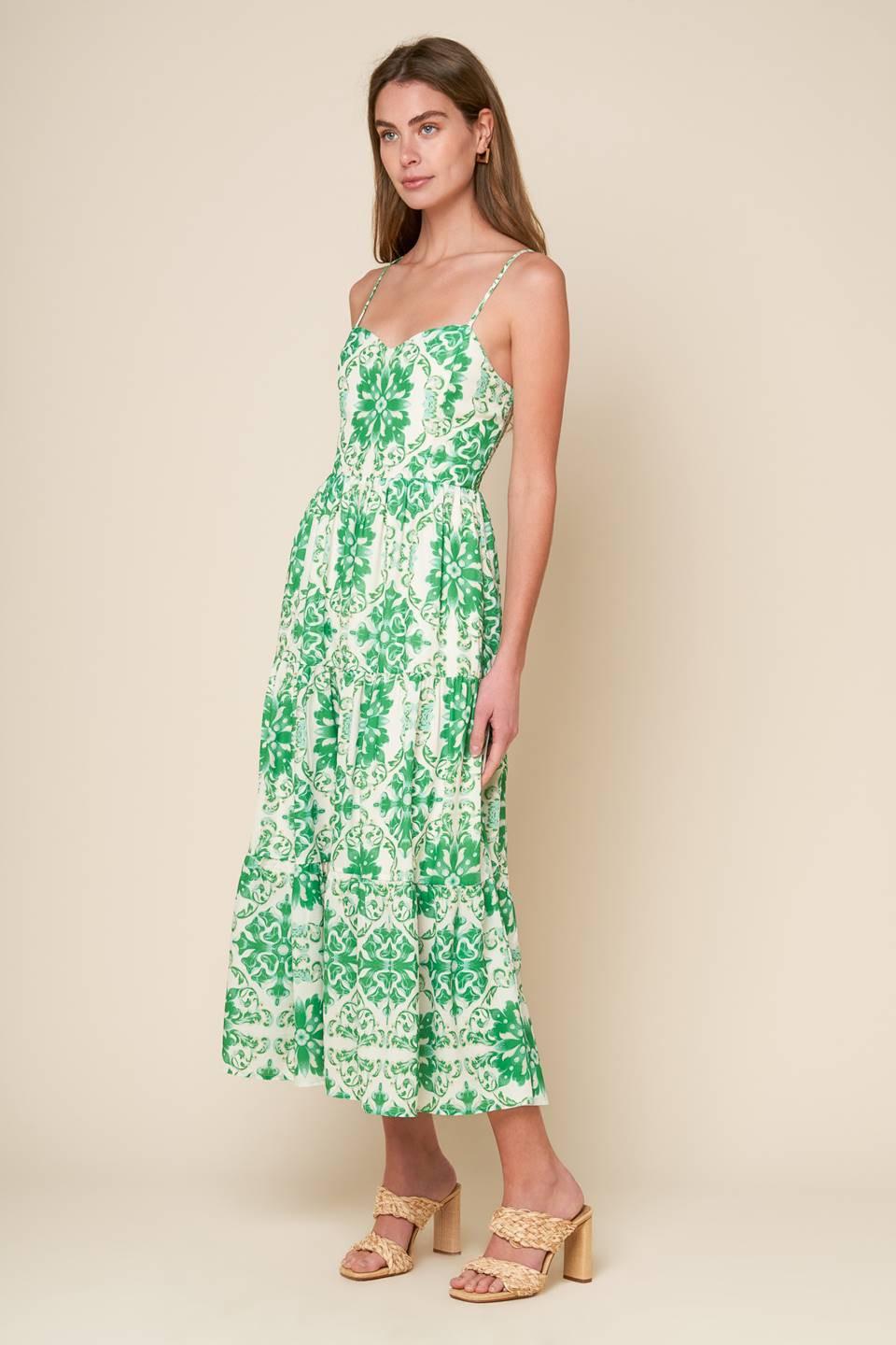BEYOND ELEGANT WOVEN MIDI DRESS - Image 5