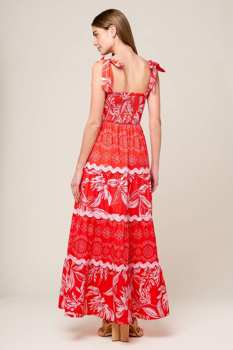 BRIGHTER DAYS WOVEN MAXI DRESS - Image 2