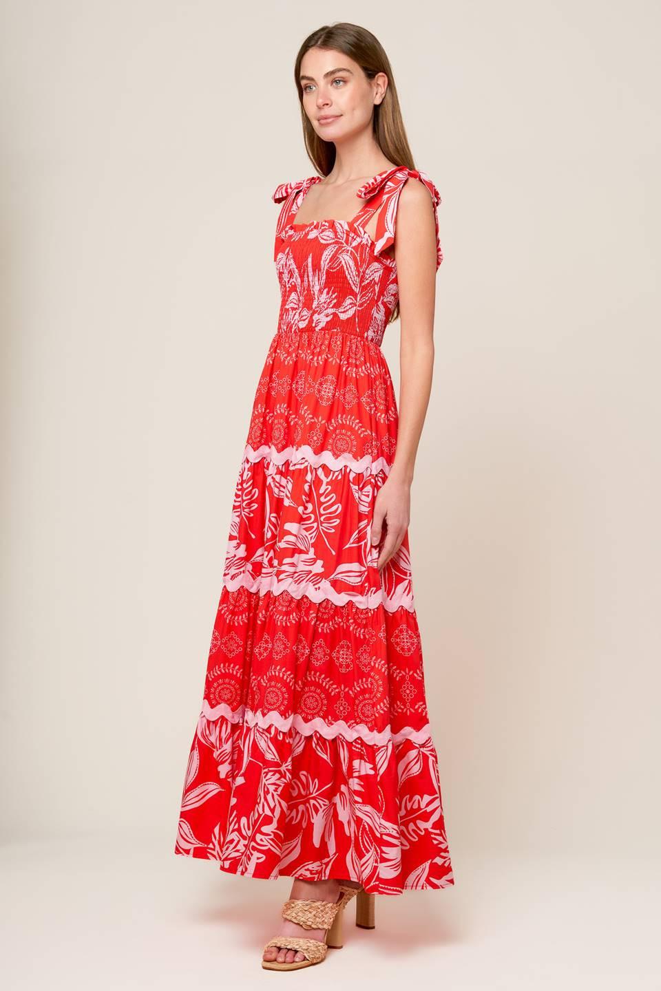 BRIGHTER DAYS WOVEN MAXI DRESS - Image 5