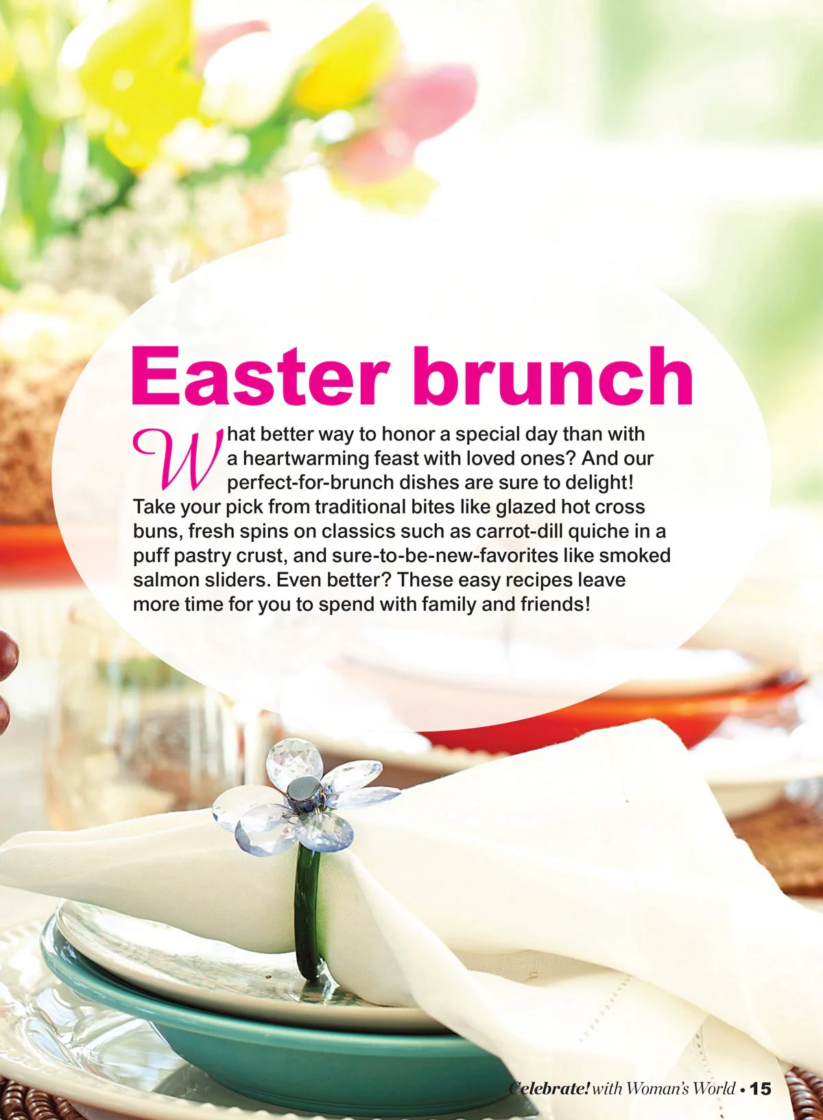 Celebrate With Woman's World - Easter 2025: 101 Delicious Recipes, Quick & Easy Dishes, New Traditions, Party Favors For Special Occasions & More! - Image 4