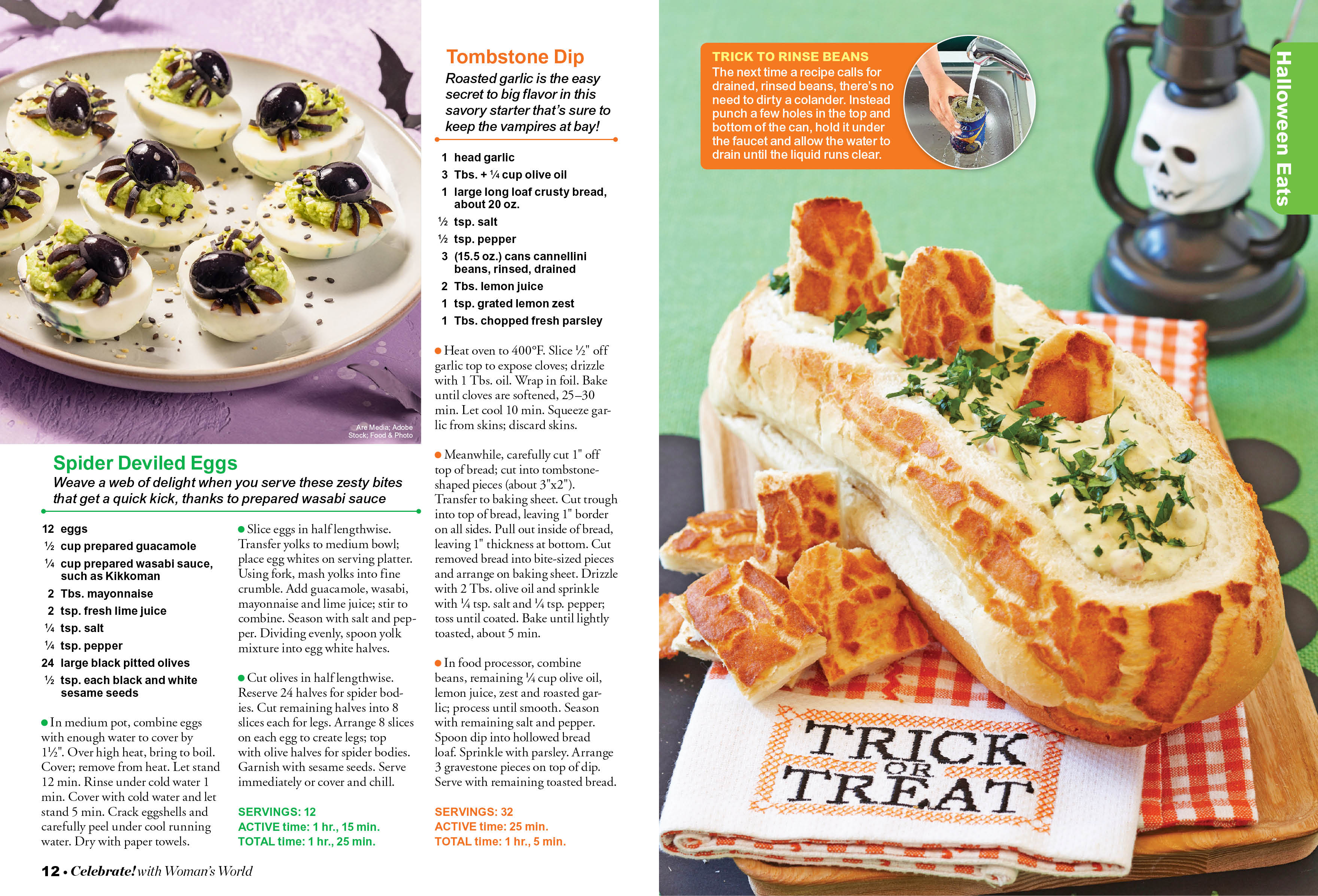 Celebrate with Woman's World - Halloween Treats: 109 Recipes, Cocktails, Snacks, Dinner, Cakes, Minis, Cupcakes, + Delicious Thanksgiving Ideas - Image 3
