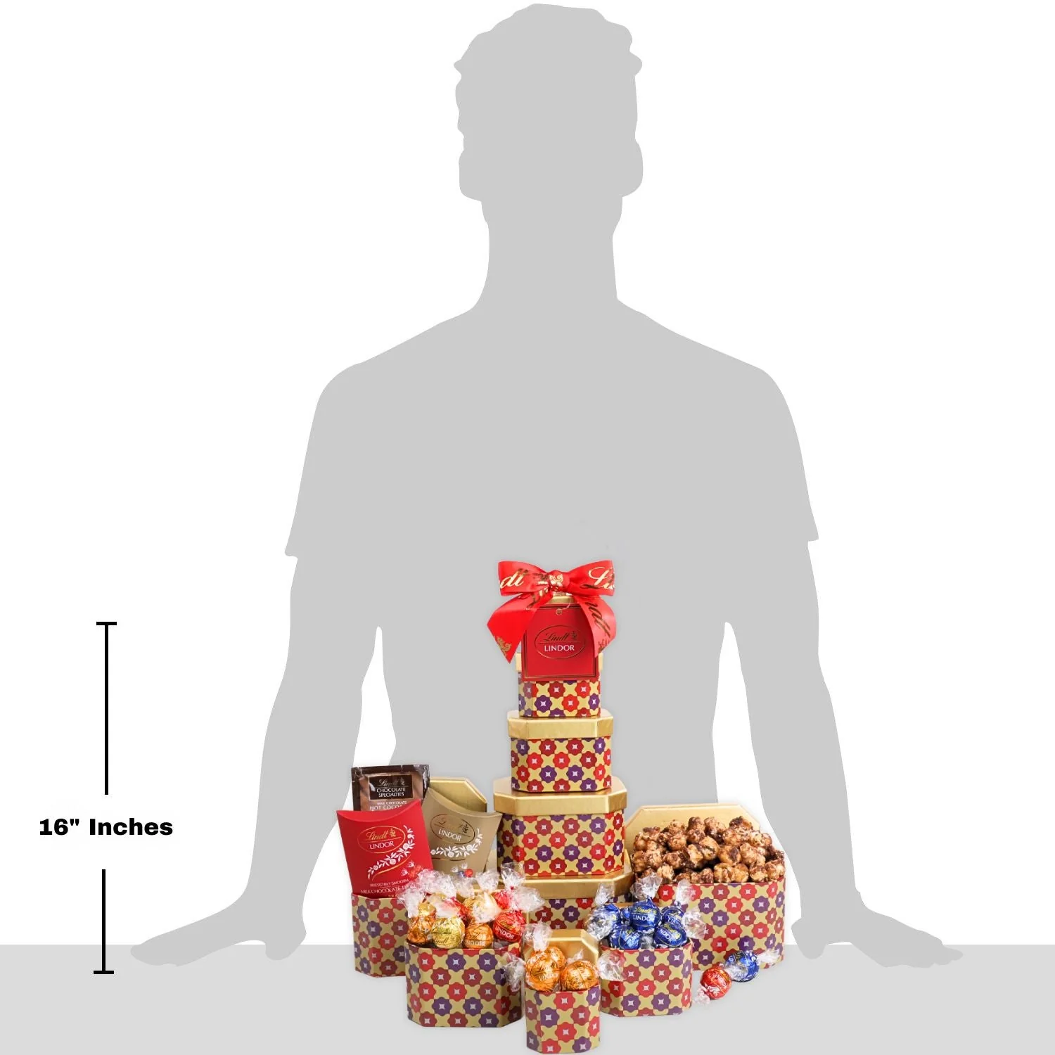 Decadent Lindt Gift Tower - Image 2
