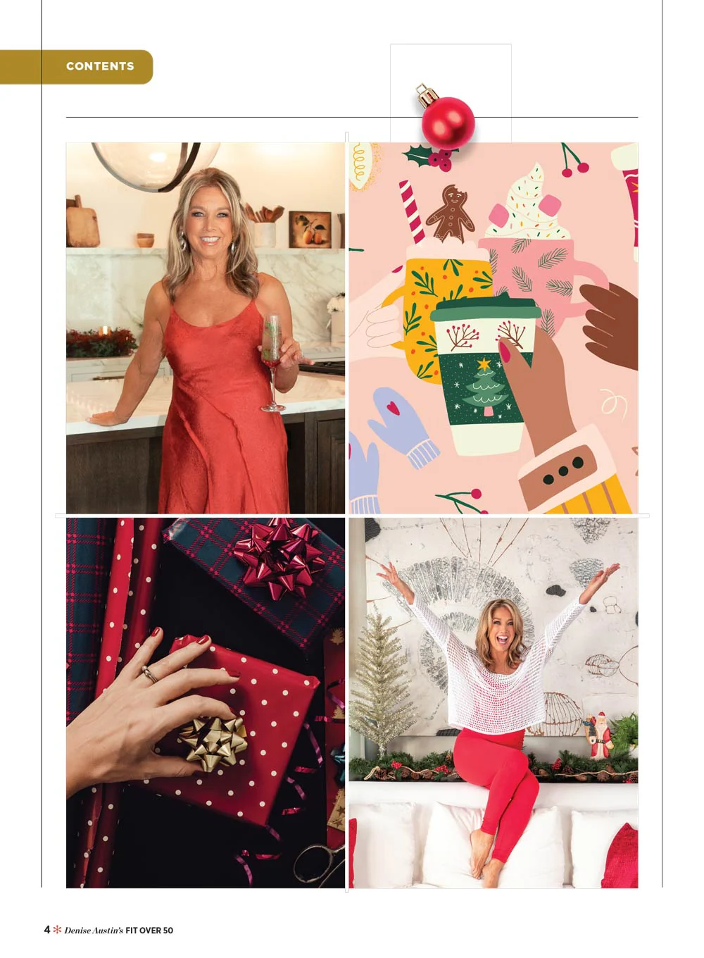 Denise Austin's Fit Over 50 - Holidays My Way! Fall & Winter 2025: Stay Active & Healthy, Reduce Stress, Family Holiday Traditions, Joyful Celebrations, Foster Wellness, Happiness & More! - Image 2