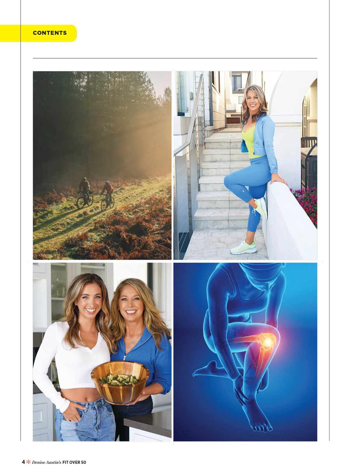 Denise Austin's Fit Over 50 - Spring 2026: Walk Off The Weight, Gear Up & Go, Step Into Shape, Small, Habits Lead To Big Results, Fuel Your Stride, Your Guide To A Restorative Meditation Walk & More! - Image 2