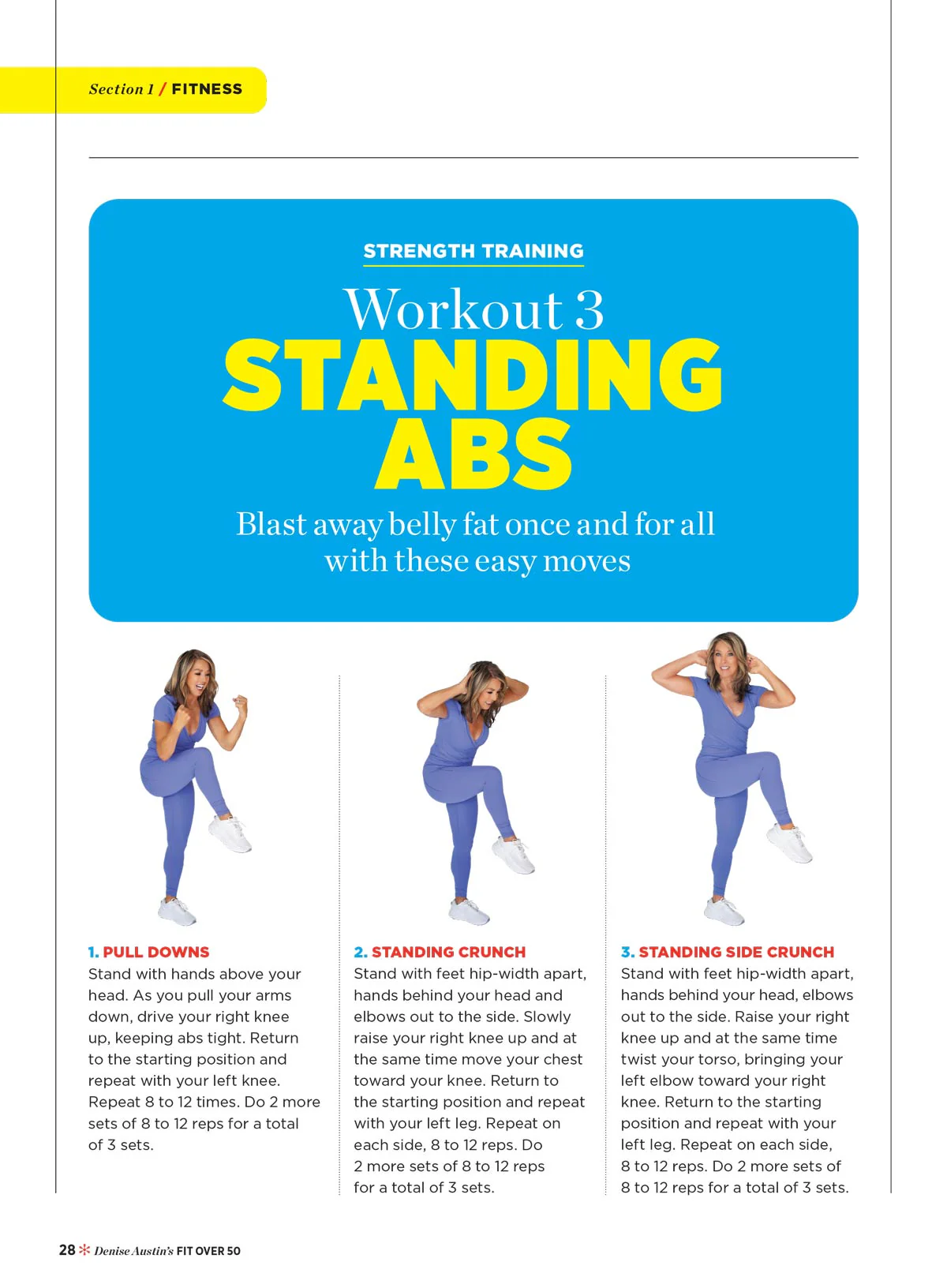 Denise Austin's Fit Over 50 - The Menopause Issue, Spring 2025: Beat Middle-Aged Spread, Embrace Your Best Self, Conquer Hot Flashes, Reclaim Vitality, Manage Menopause Symptoms, Boost Energy & More! - Image 6