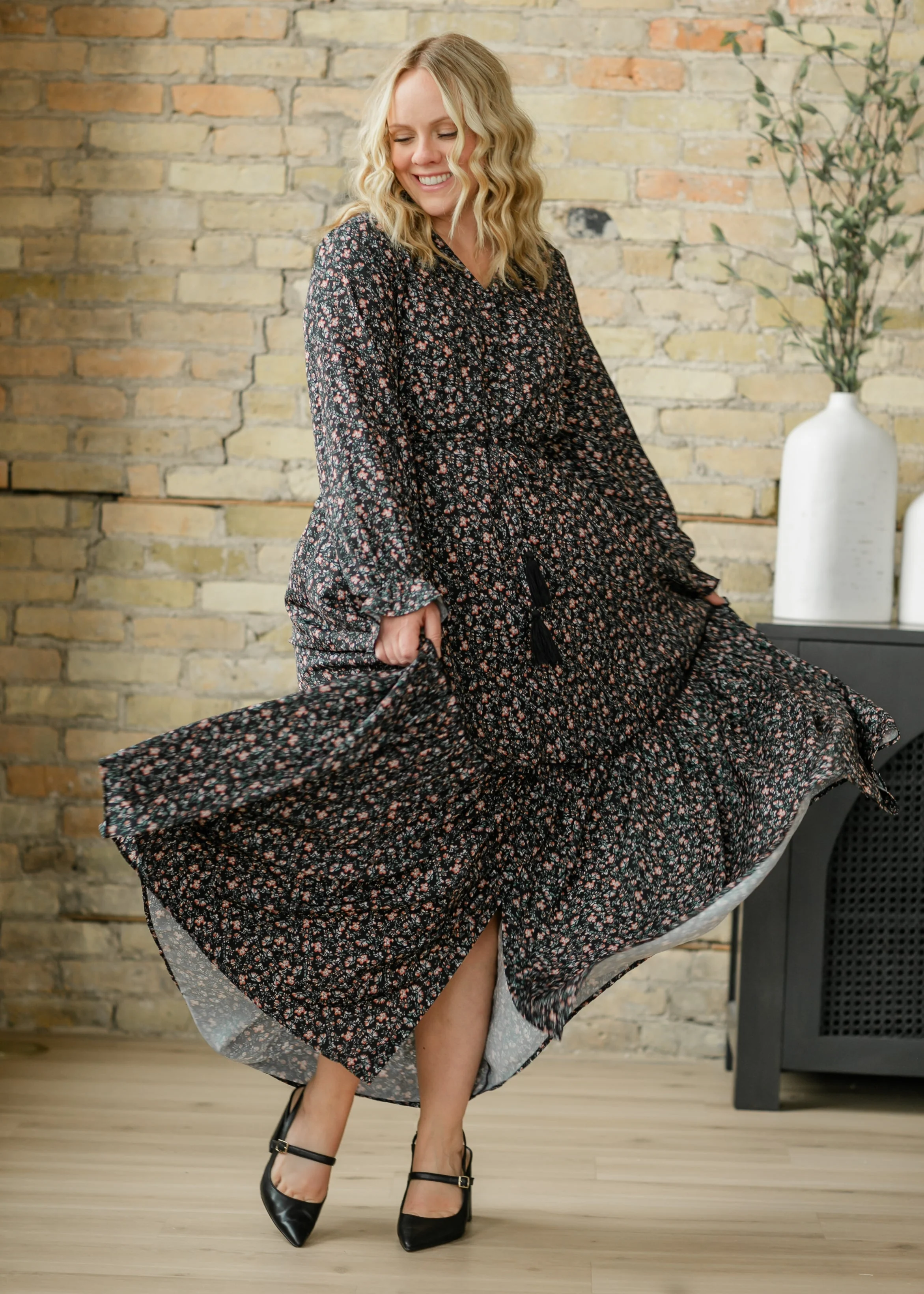 Evangeline Floral Maxi Dress - FINAL SALE - Image 10