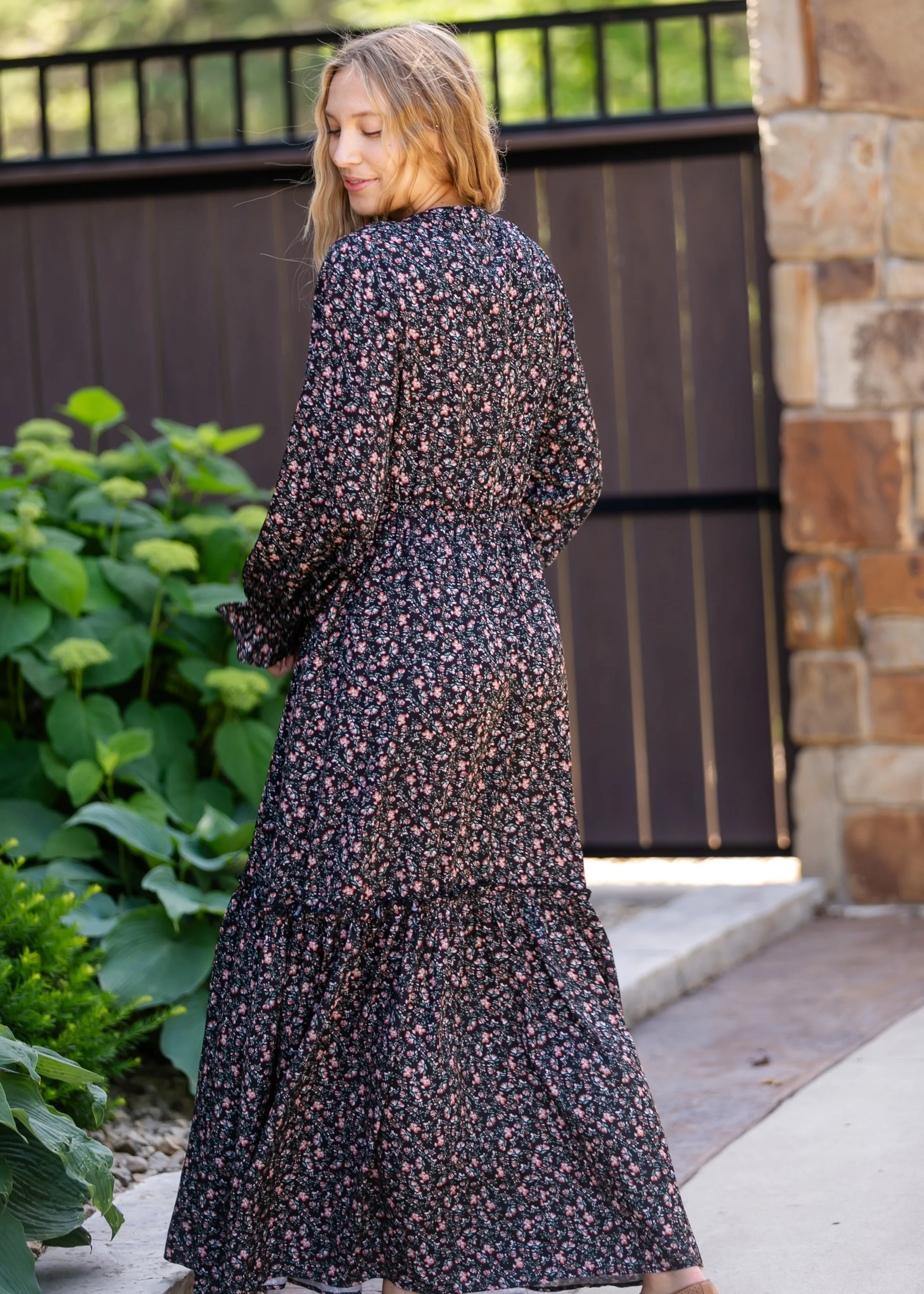 Evangeline Floral Maxi Dress - FINAL SALE - Image 4