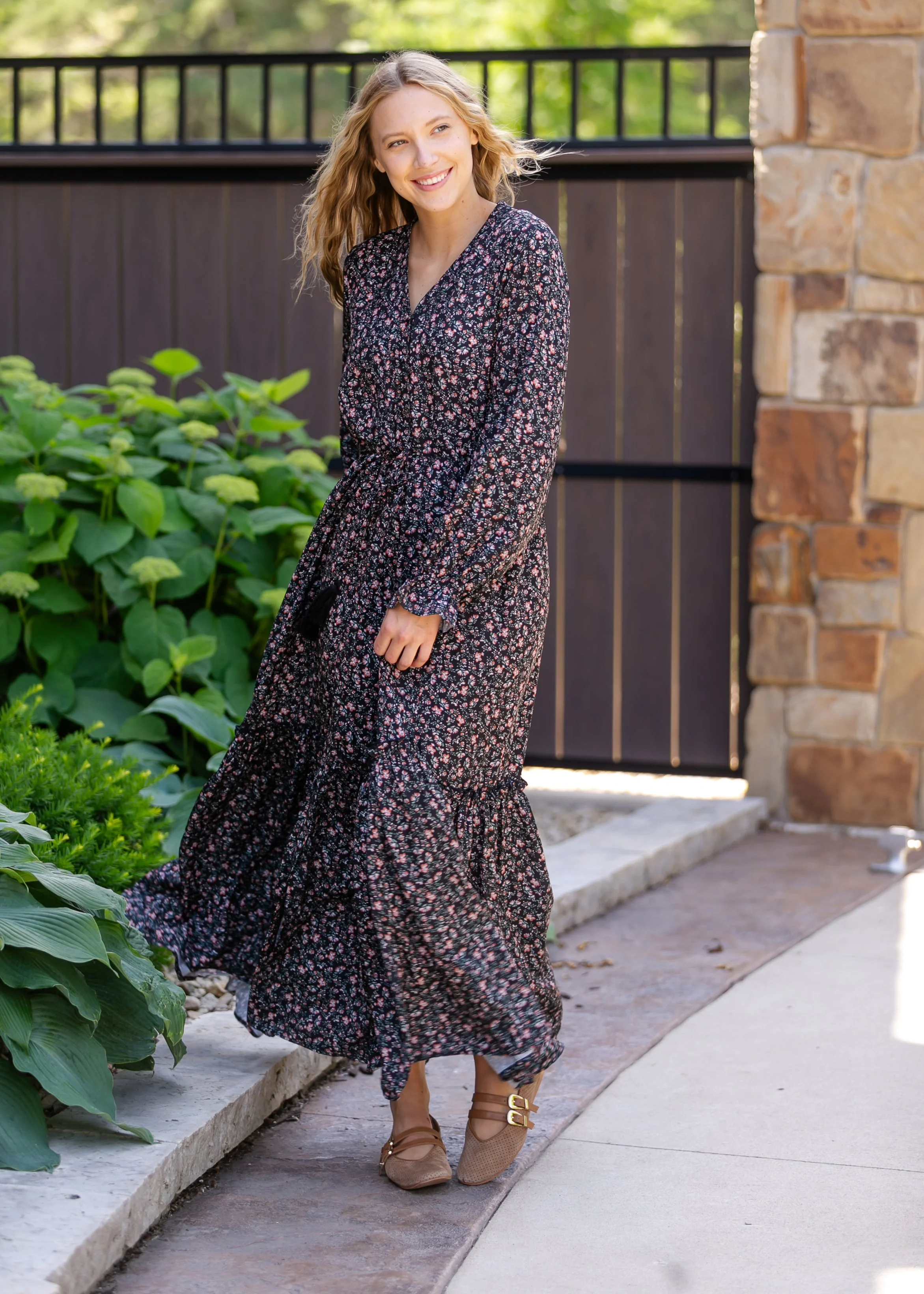 Evangeline Floral Maxi Dress - FINAL SALE - Image 5