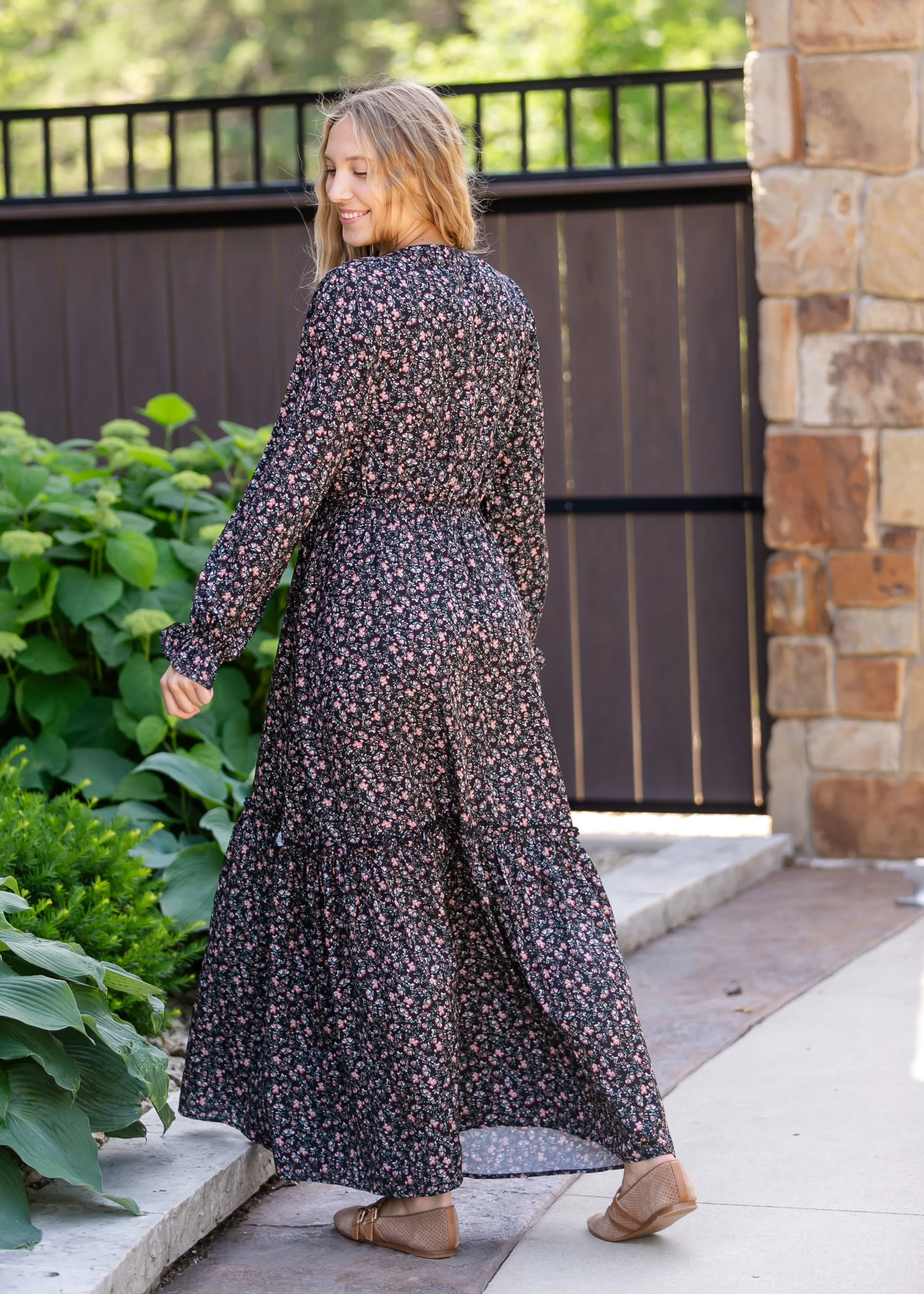 Evangeline Floral Maxi Dress - FINAL SALE - Image 6