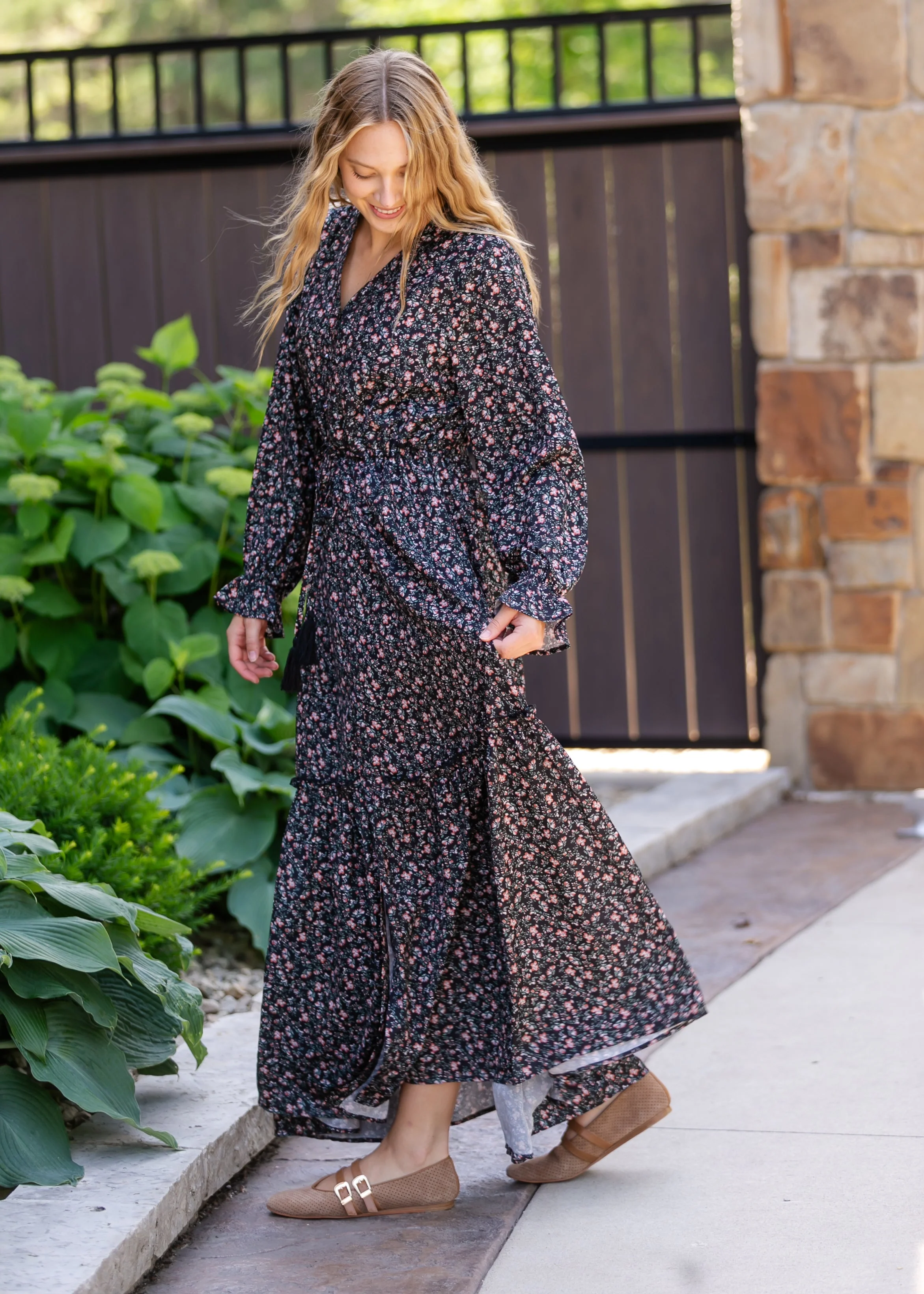Evangeline Floral Maxi Dress - FINAL SALE - Image 7