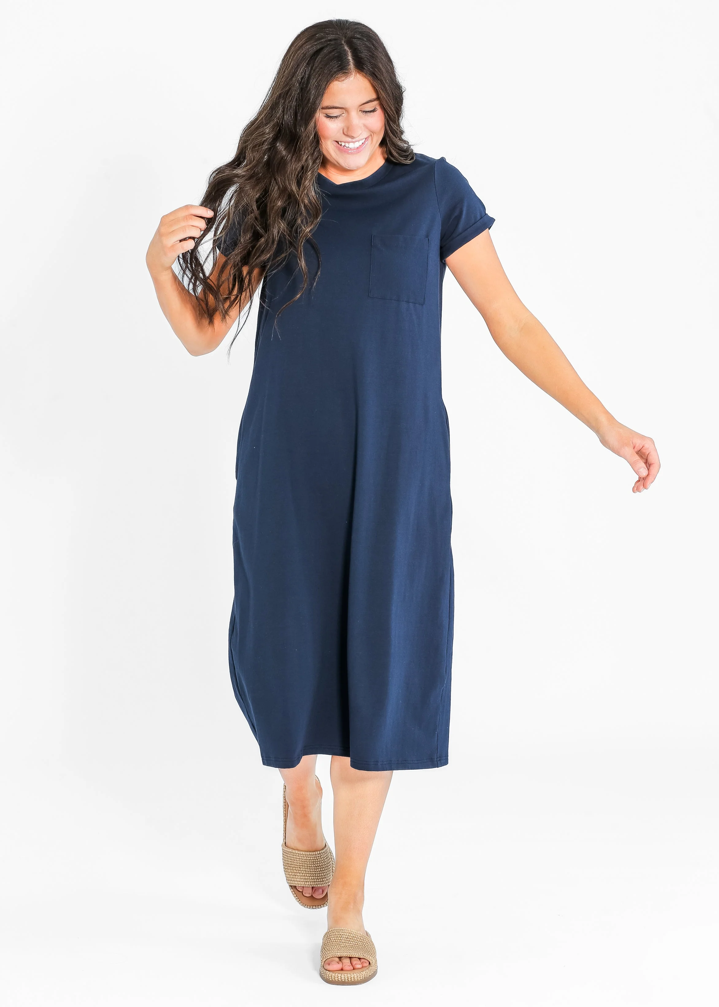 Finley T-shirt Midi Dress - Image 11