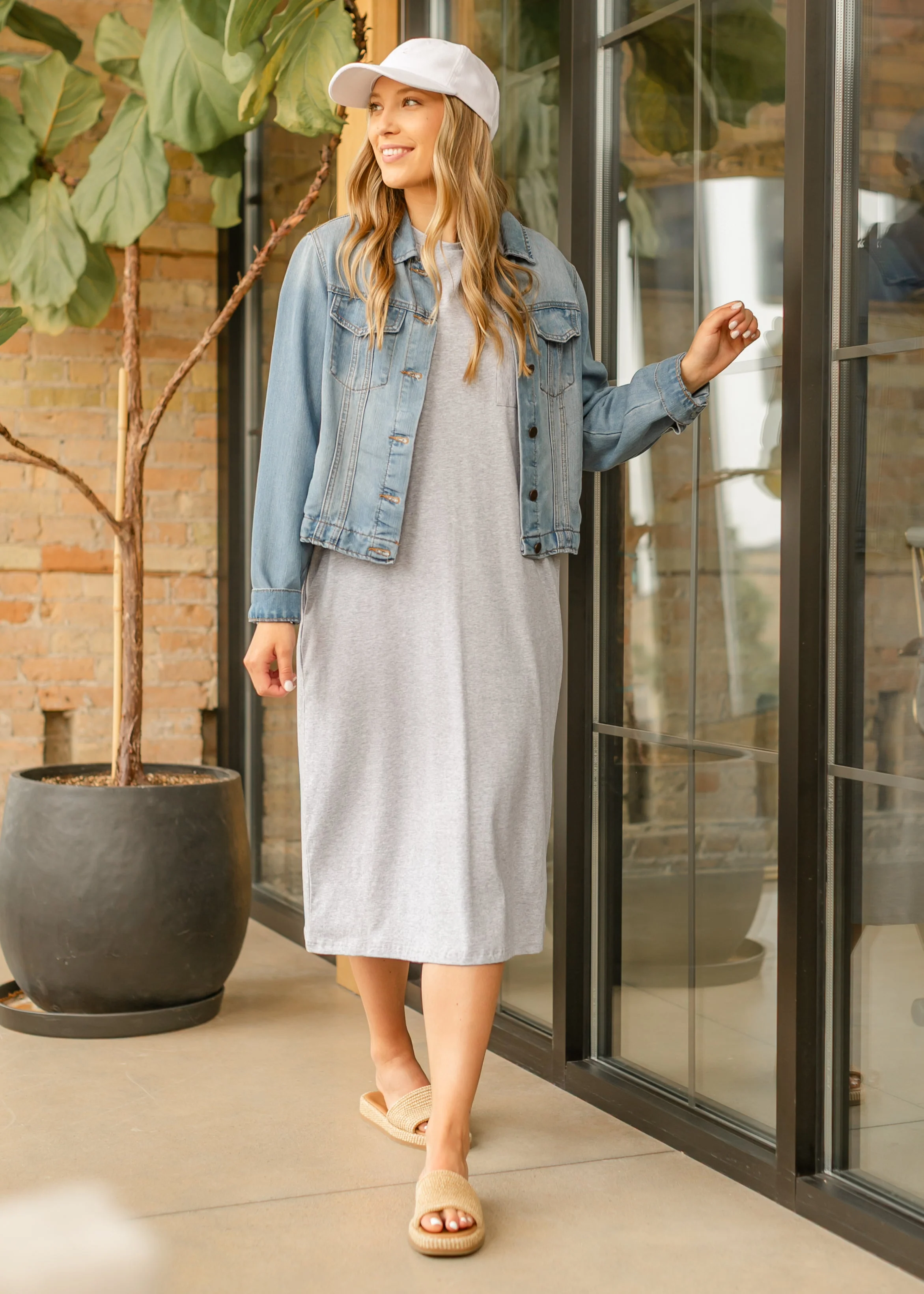 Finley T-shirt Midi Dress - Image 16