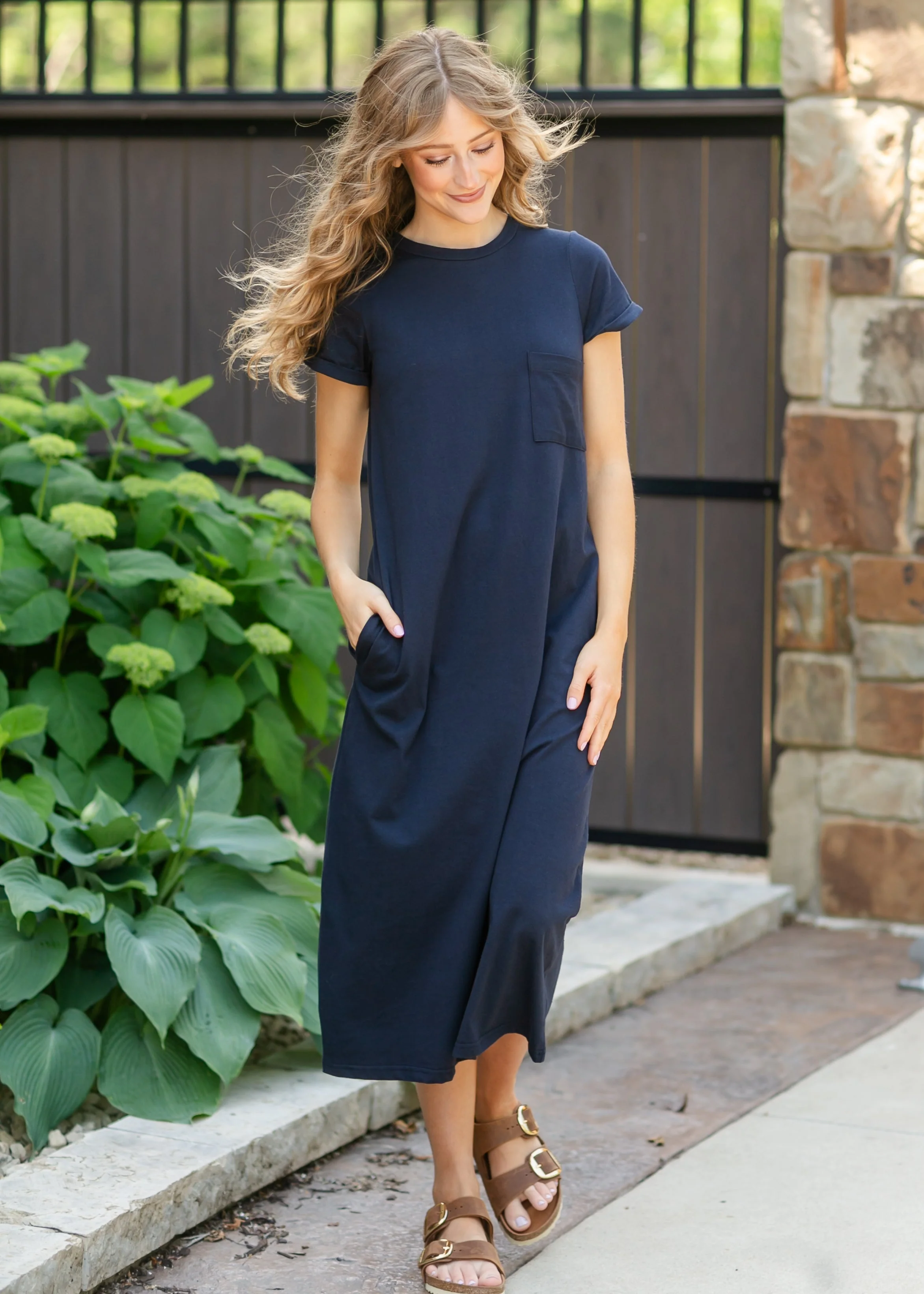 Finley T-shirt Midi Dress - Image 5