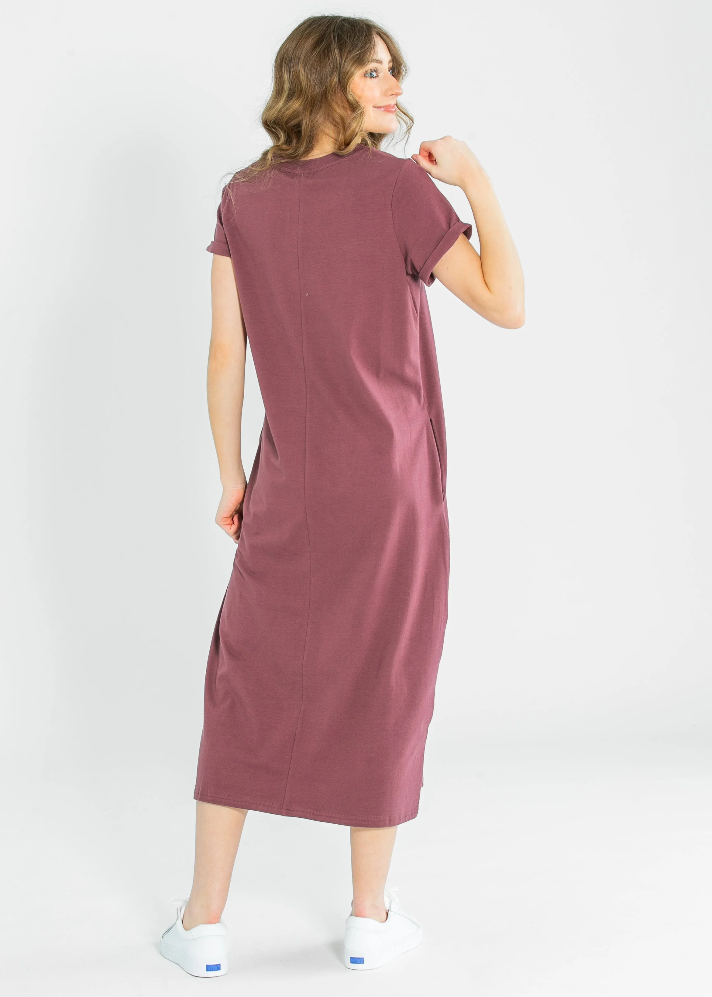 Finley V-neck T-shirt Dress - Image 12