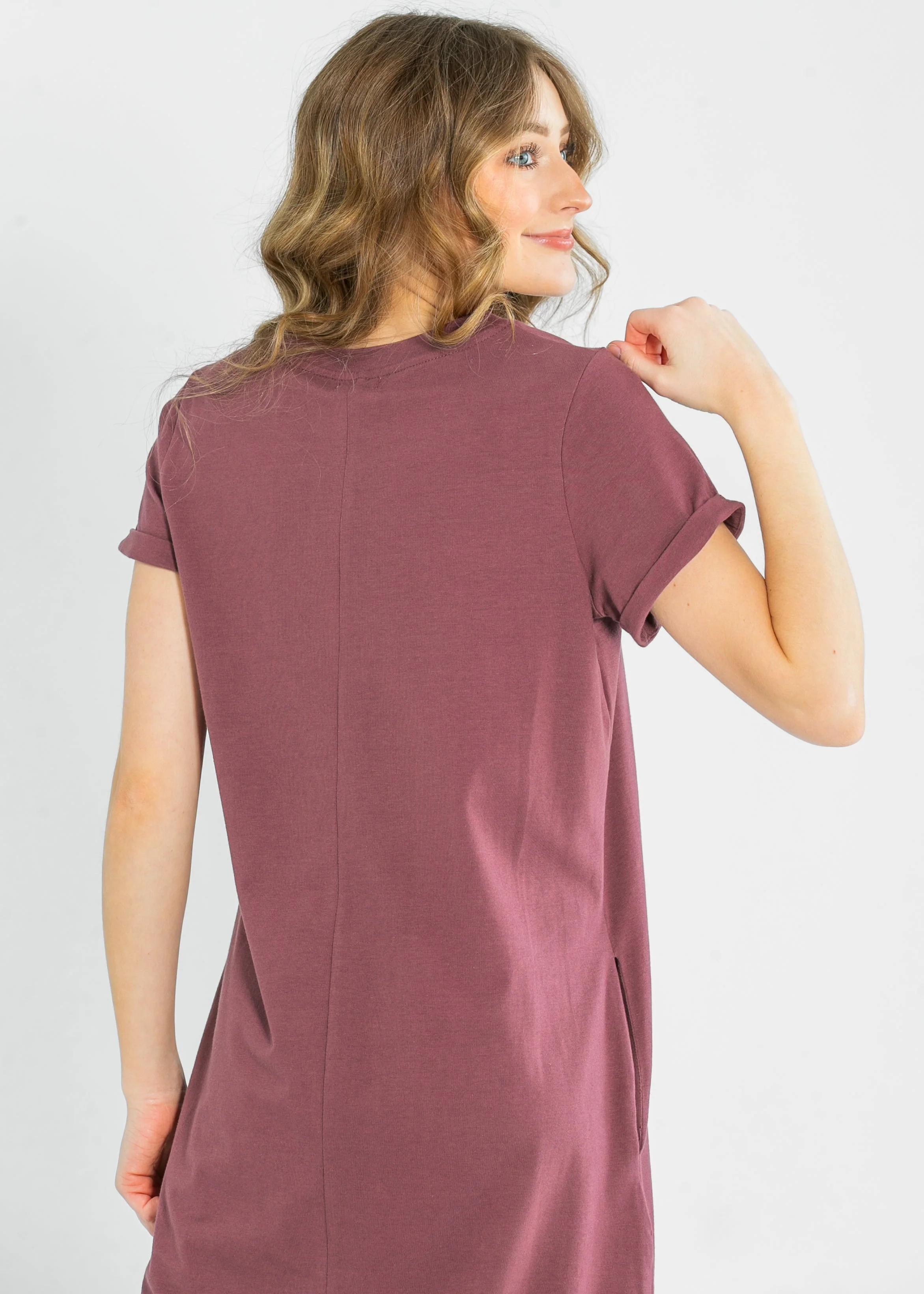 Finley V-neck T-shirt Dress - Image 13