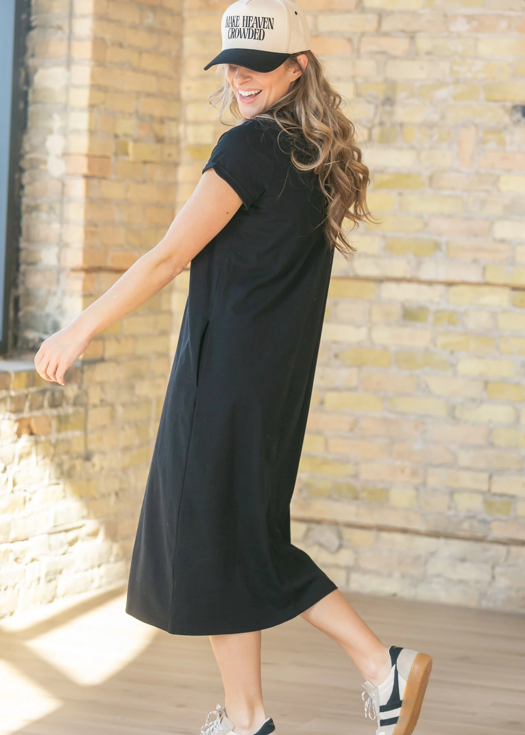 Finley V-neck T-shirt Dress - Image 7