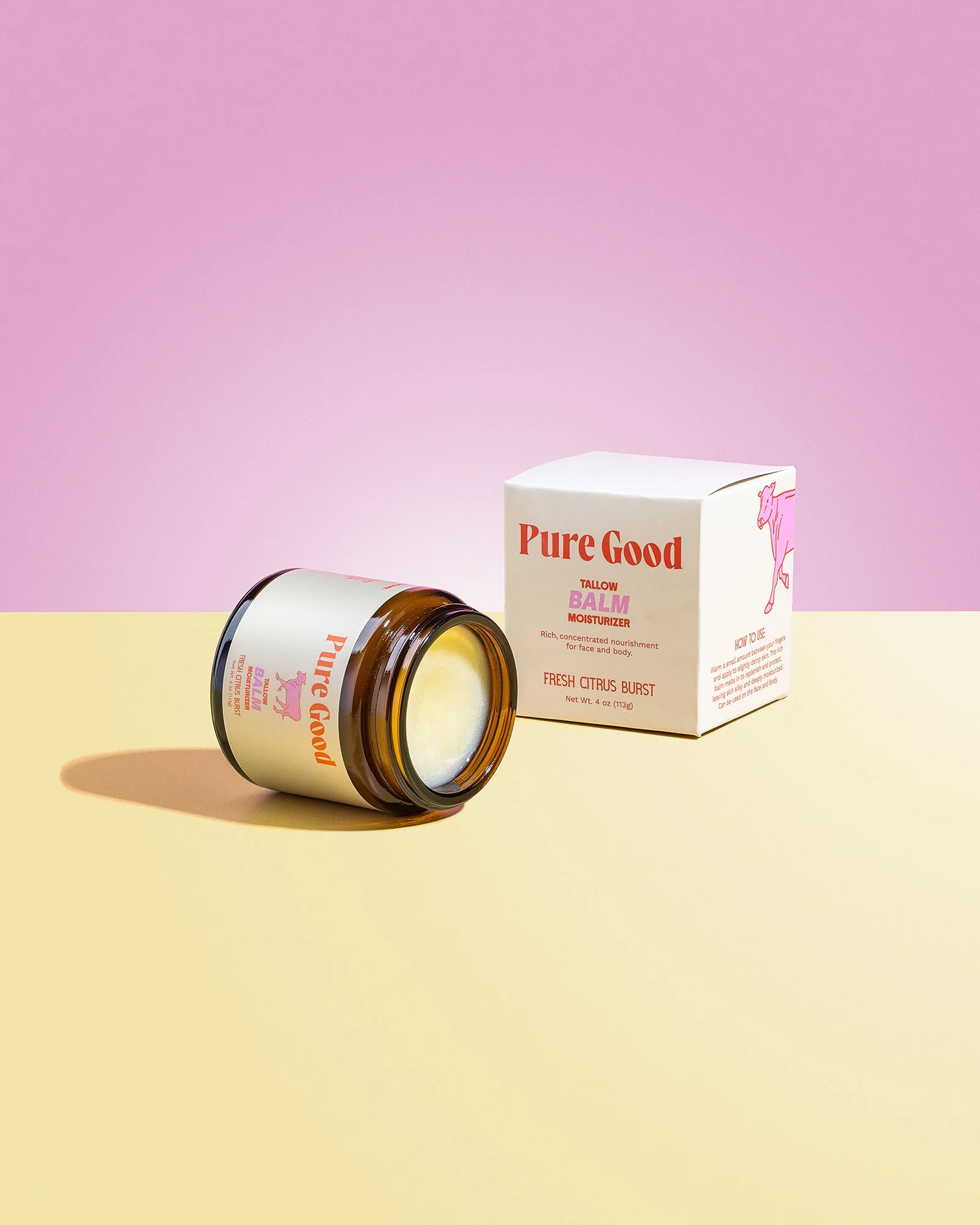 Fresh Citrus Burst Tallow Balm - Hydration and Vitamin C - Image 2