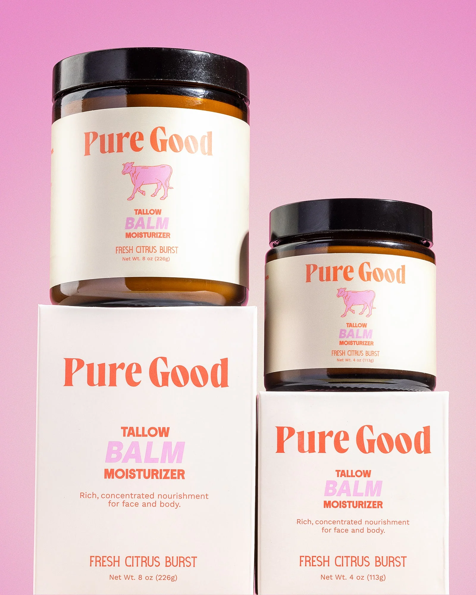 Fresh Citrus Burst Tallow Balm - Hydration and Vitamin C - Image 3