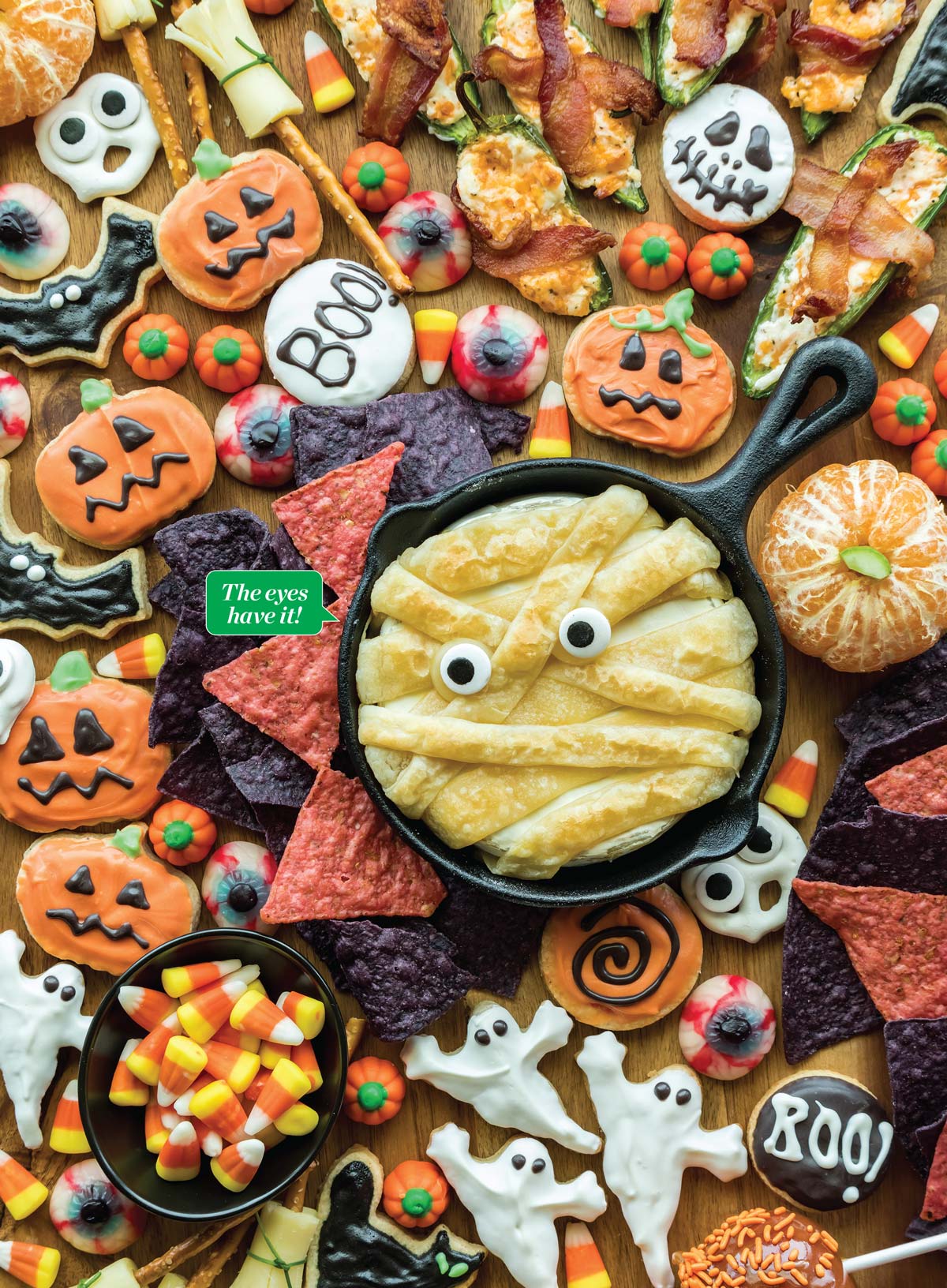 Halloween Treats - Celebrate With Woman's World: 93 Festive Treats, Easy-To-Follow Recipes, Wicked Witch Candy Apples, Frankenstein Fruit Roll-Ups, Mummified Baked Brie & Thanksgiving Bonus Recipes! - Image 4