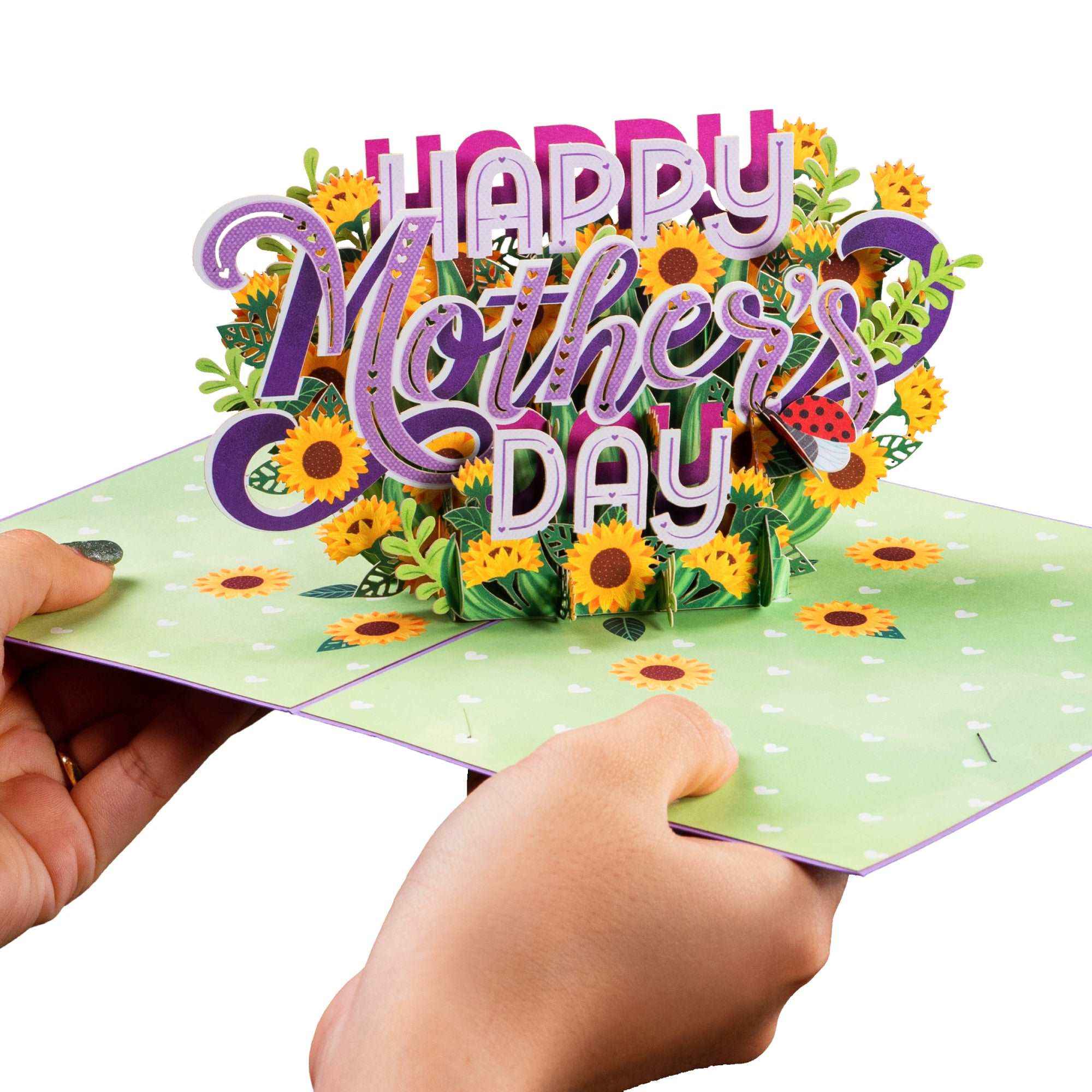 Happy Mothers Day Pop Up Card - Image 3