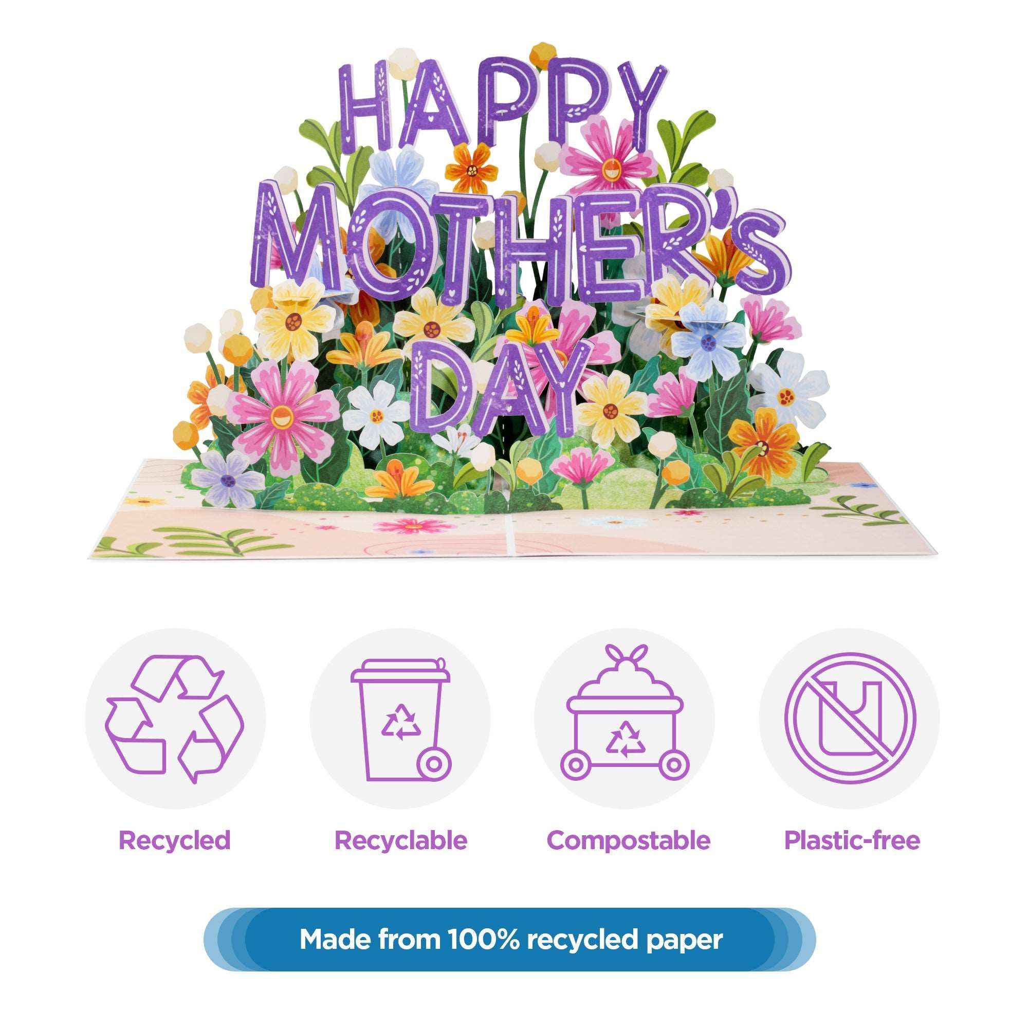 Happy Mothers Day Pop Up Card - Image 5