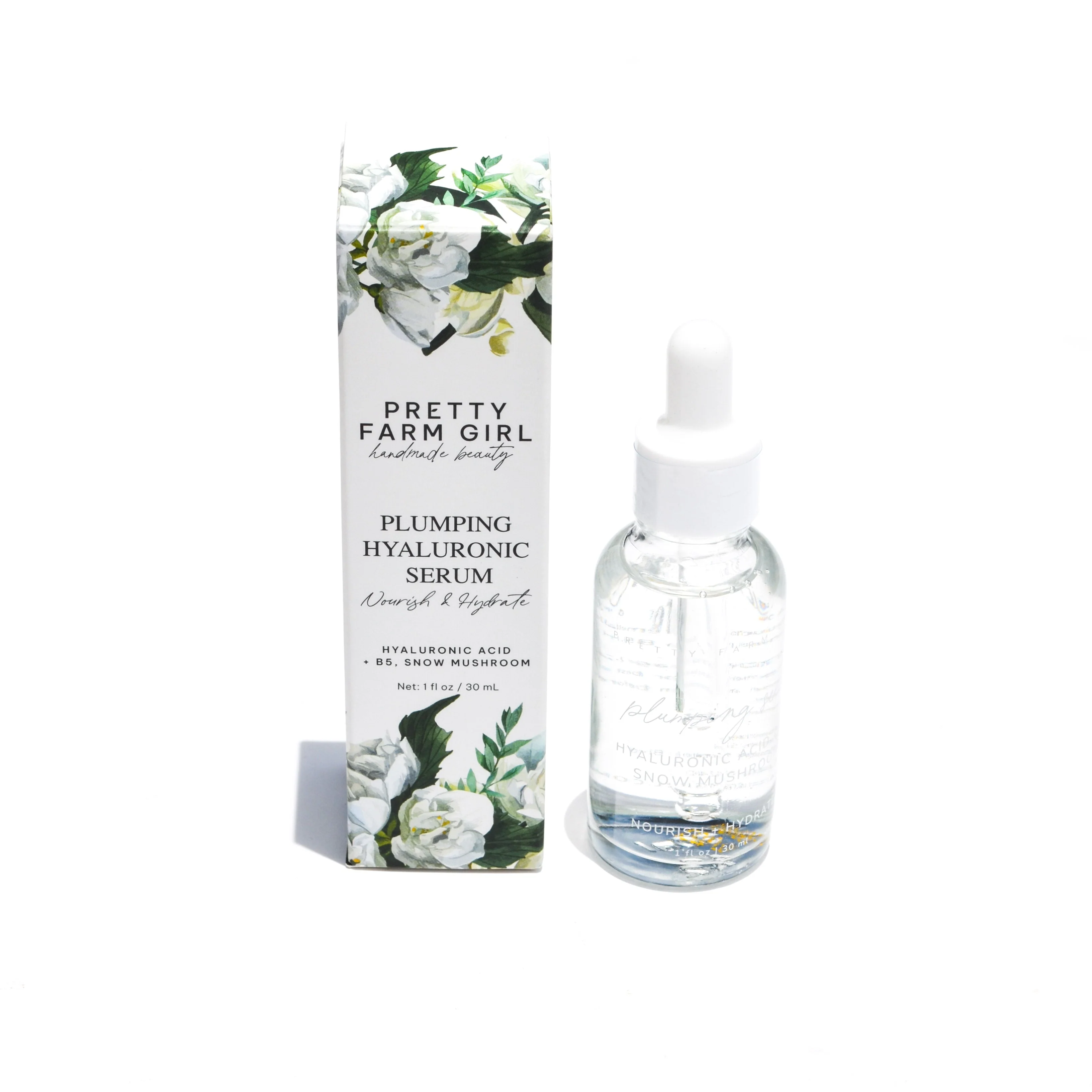 Hyaluronic Plumping Serum with Vitamin B5 + Snow Mushroom - Image 3