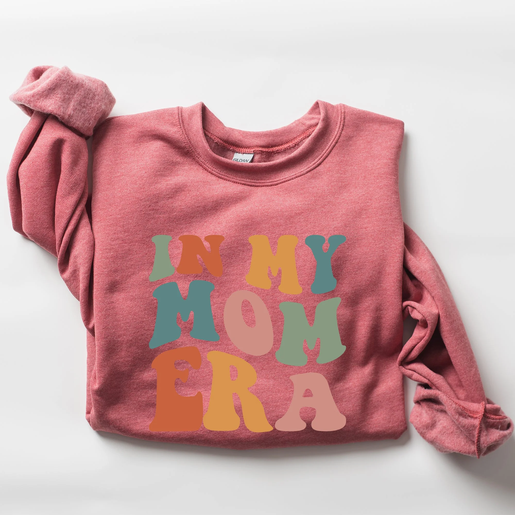 In My Mom Era, Mother's Day Colorful Sweatshirt - Image 4