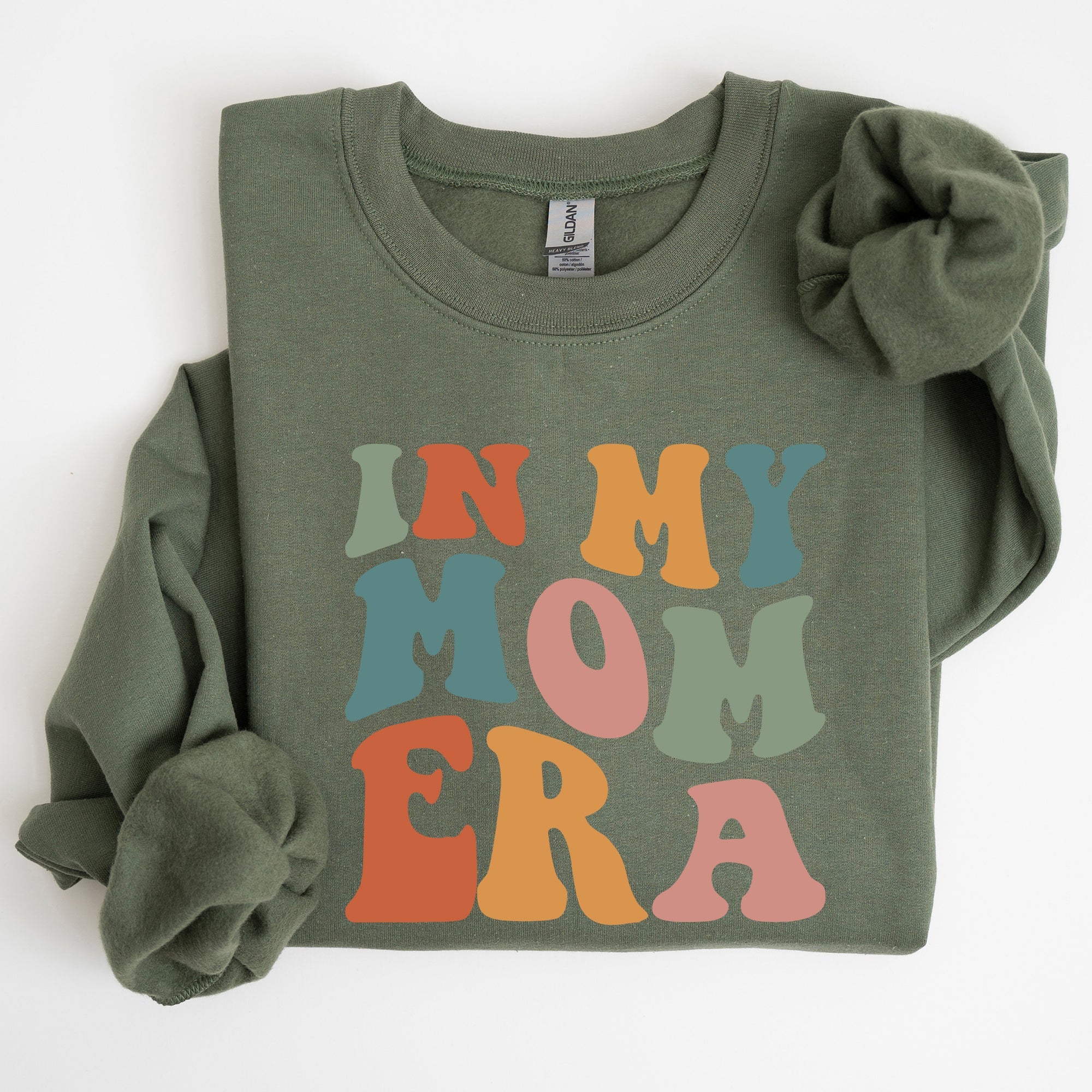 In My Mom Era, Mother's Day Colorful Sweatshirt - Image 7