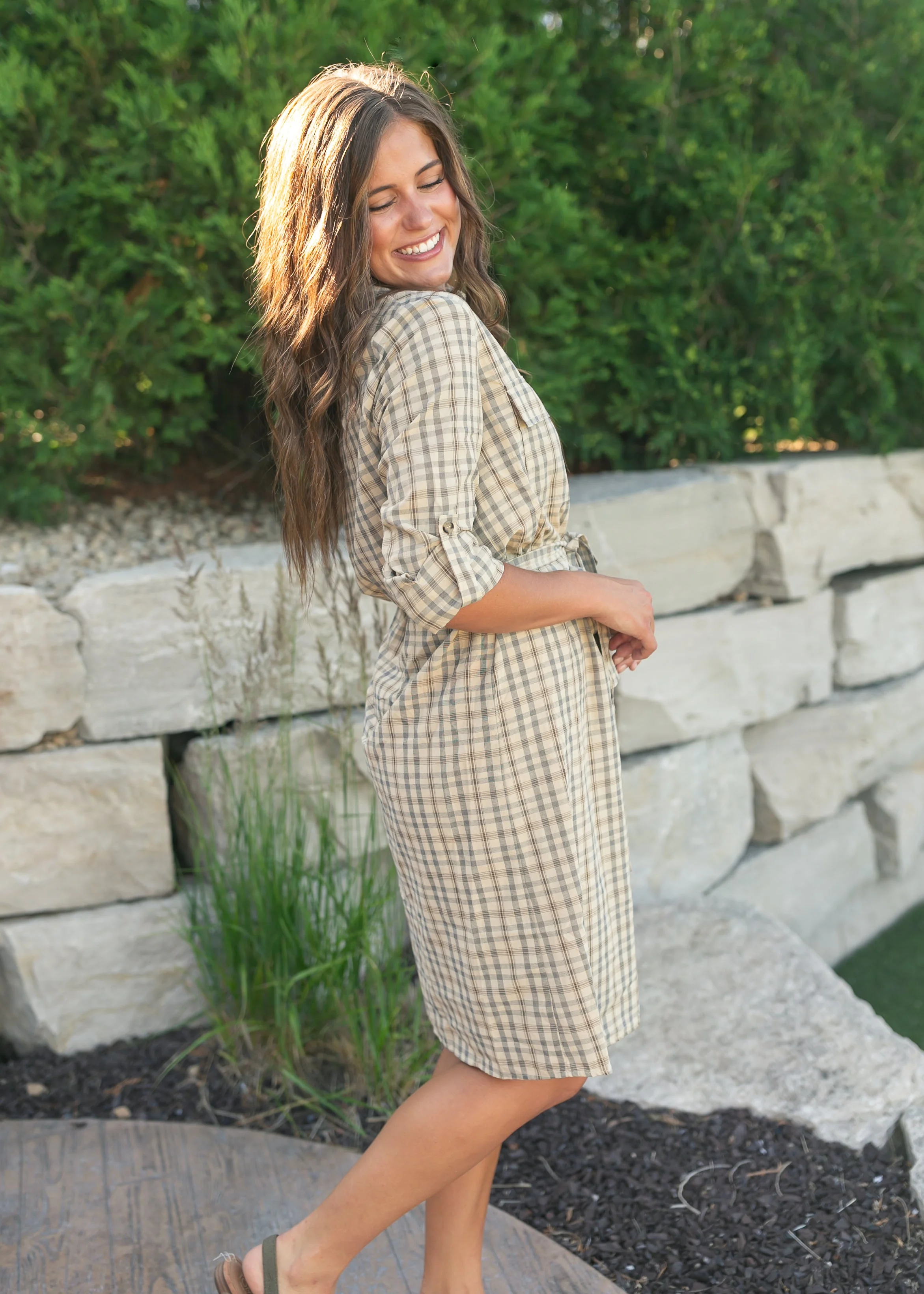 Kimberly Shirt Dress - Image 11