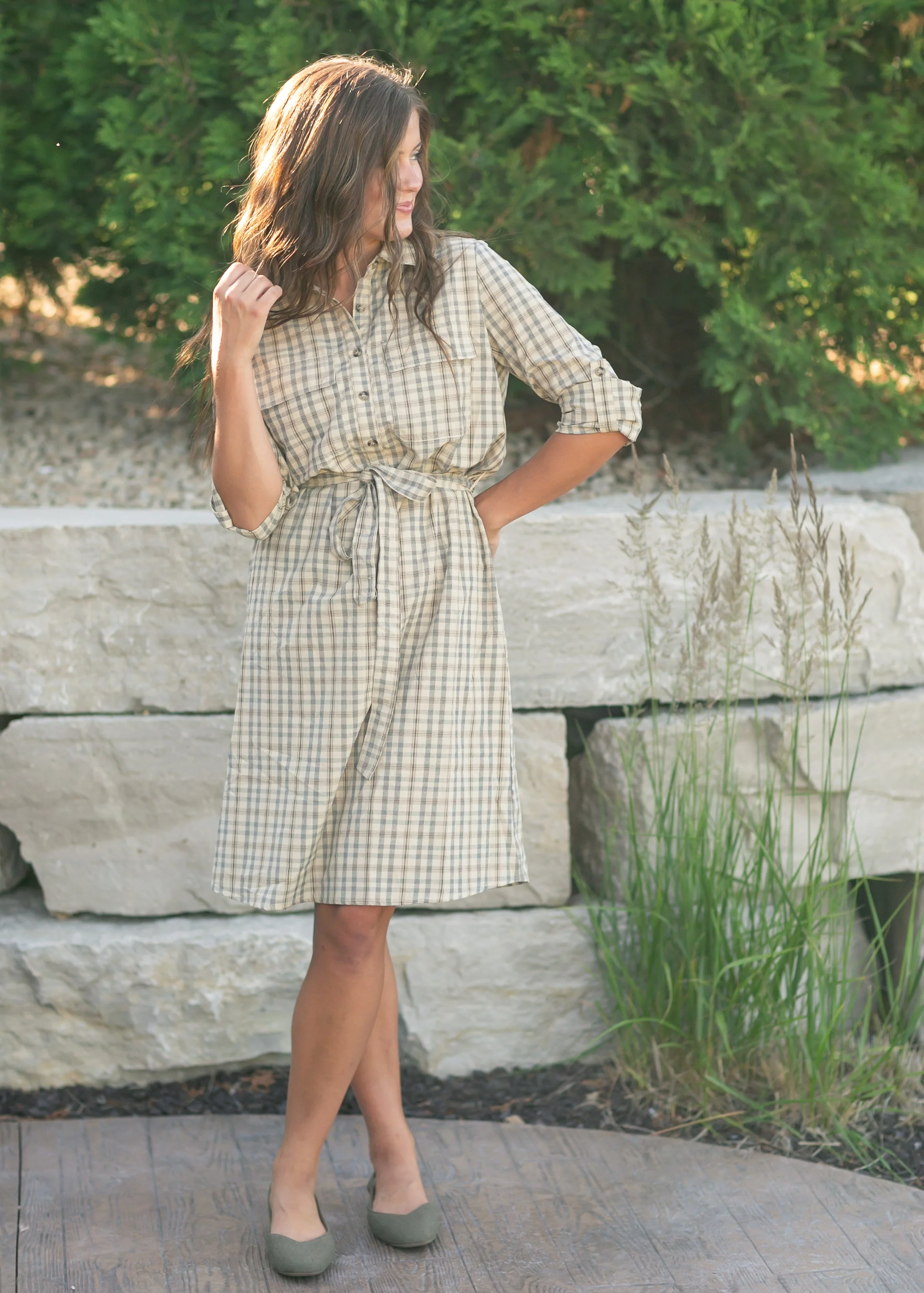 Kimberly Shirt Dress - Image 13