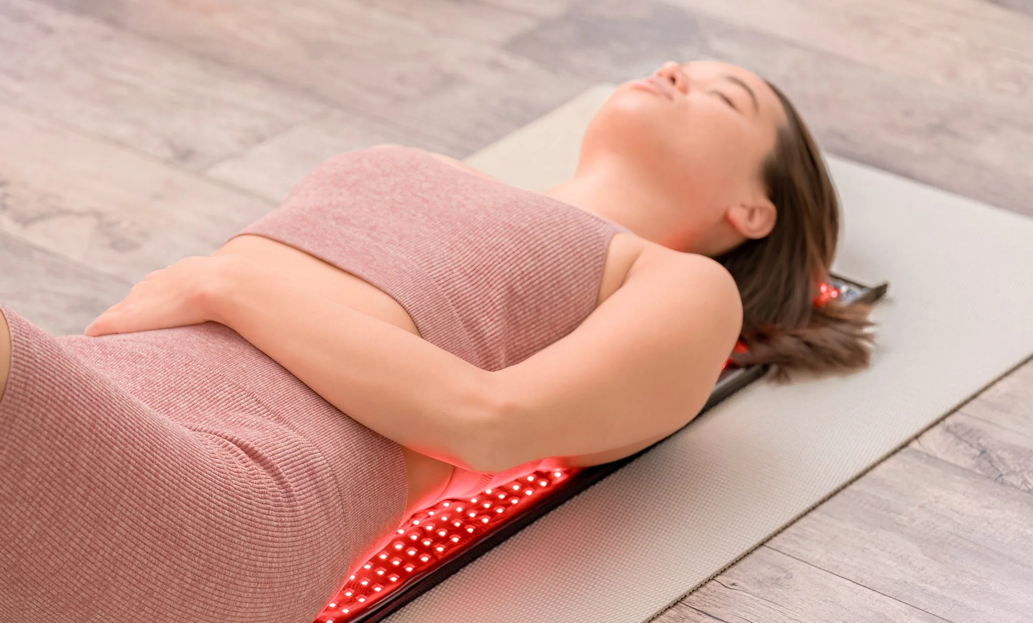 Large Red Light Therapy Pad – 27" x 11" with 1,998 LEDs for Pain Relief & Recovery - Image 5