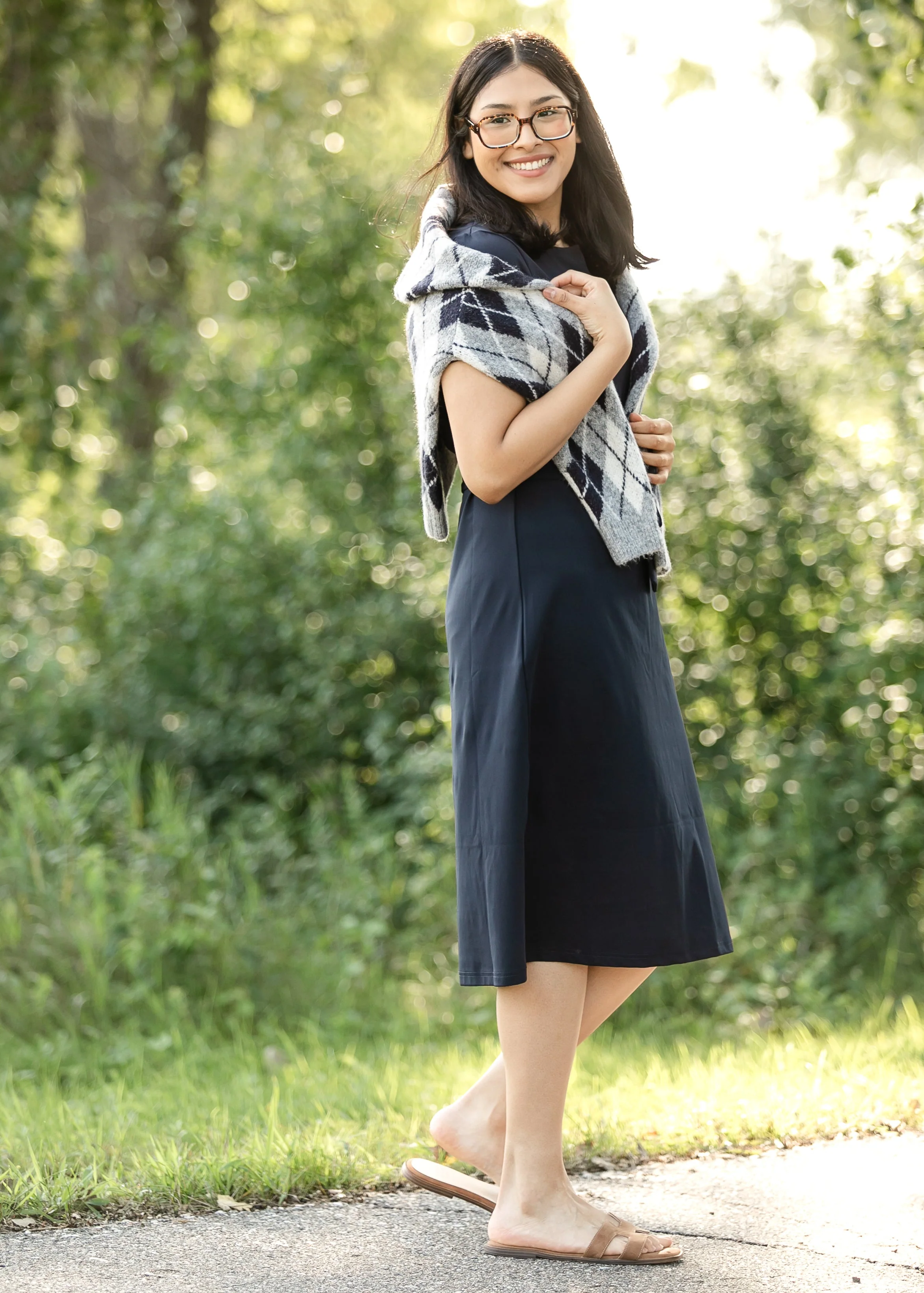 Lennox Classic Midi Dress - Image 8