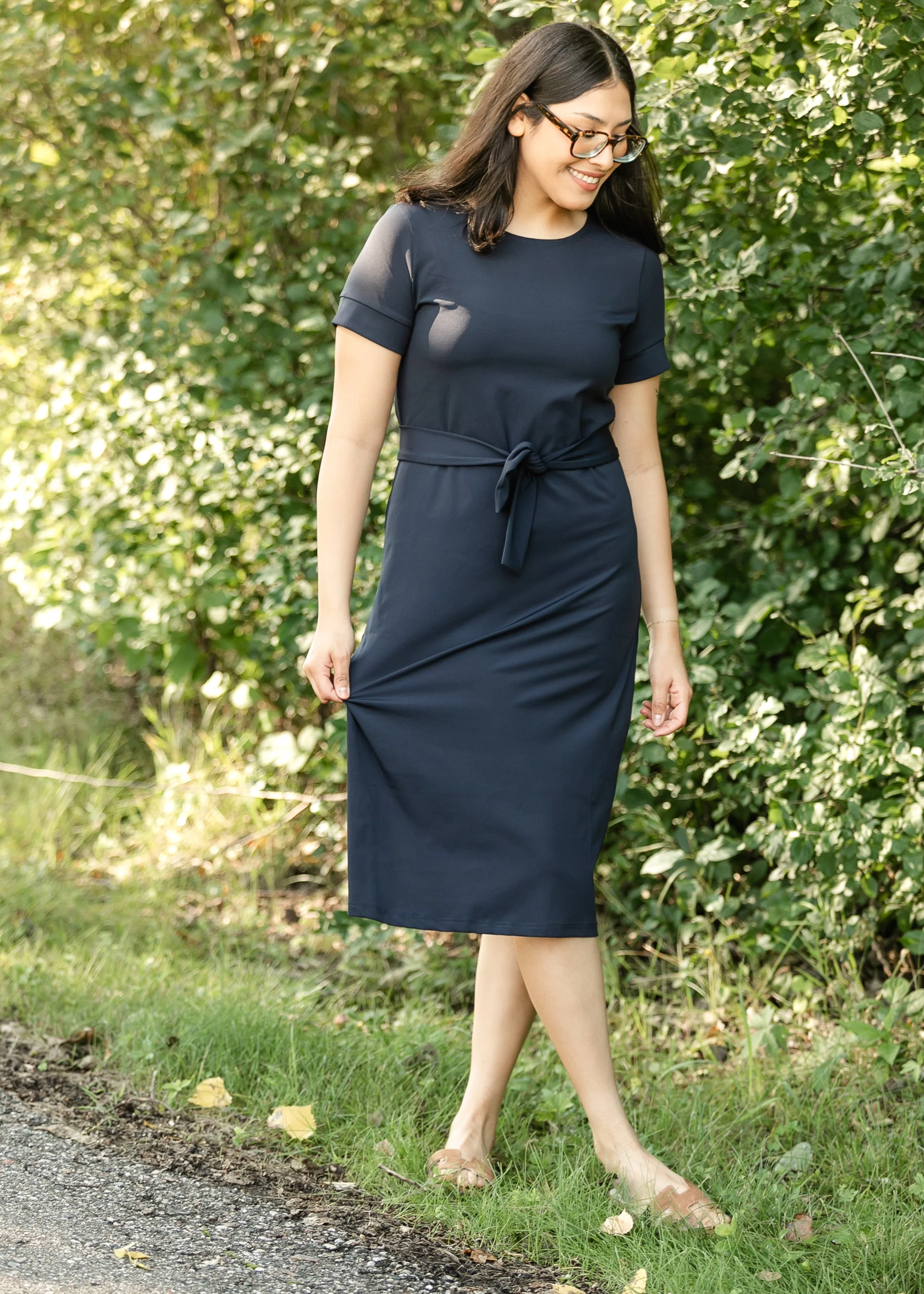 Lennox Classic Midi Dress - Image 9