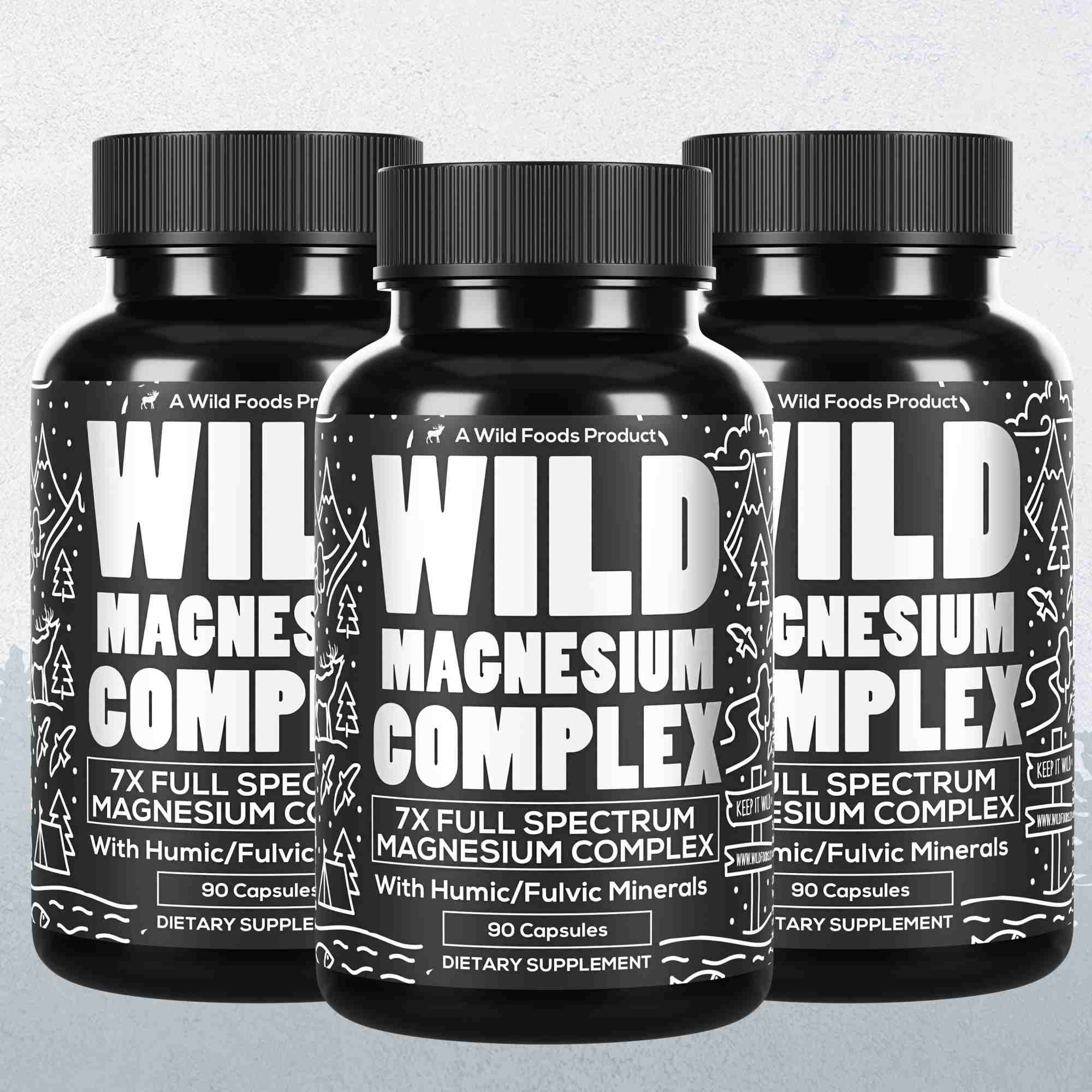 Magnesium Complex | 7-in-1 Complete Spectrum Formula by Wild Foods - Image 9