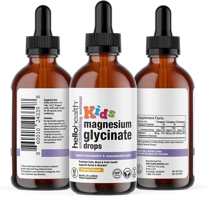 Magnesium Glycinate Drops from HelloHealth - Image 16