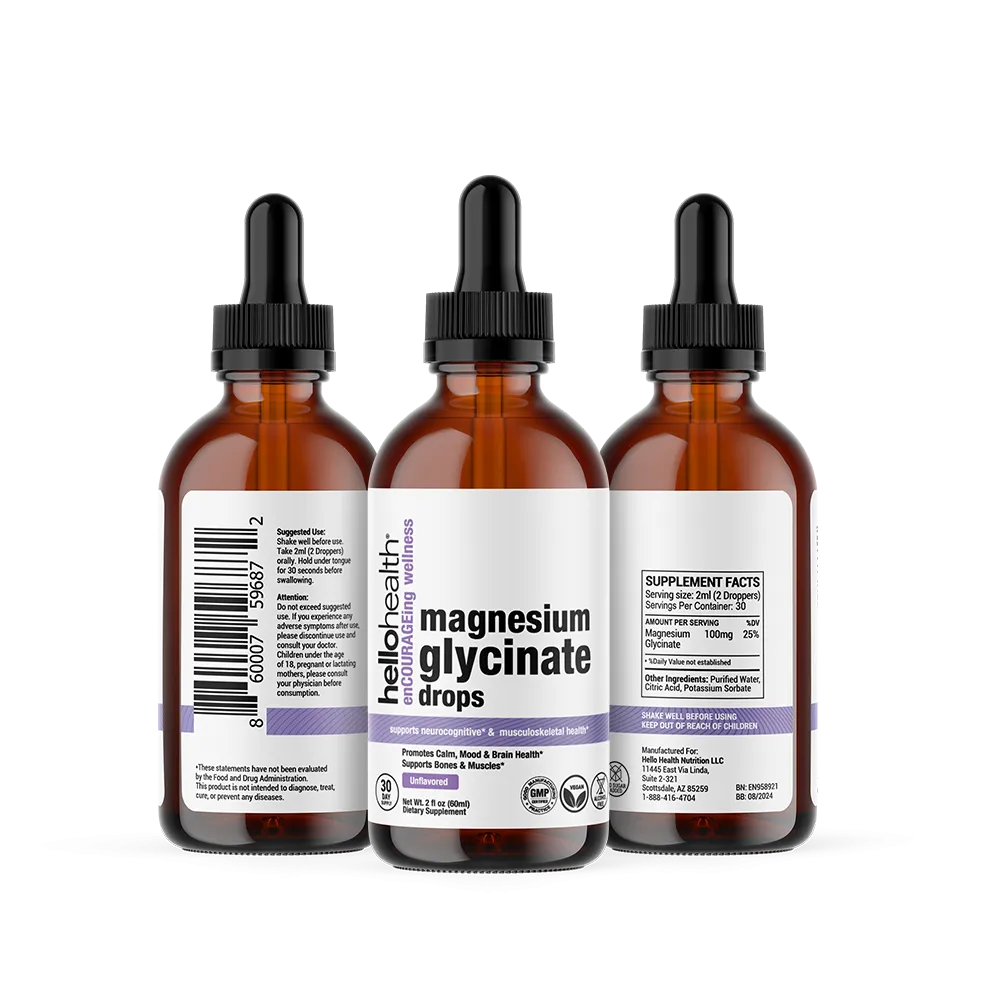 Magnesium Glycinate Drops from HelloHealth - Image 6