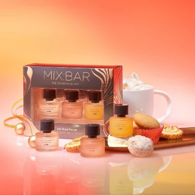 MIX:BAR Mini EDP Trio Gift Set Vanilla Bourbon + Whipped Almond + Honey Milk 3pc - Imperfect Box - Image 2