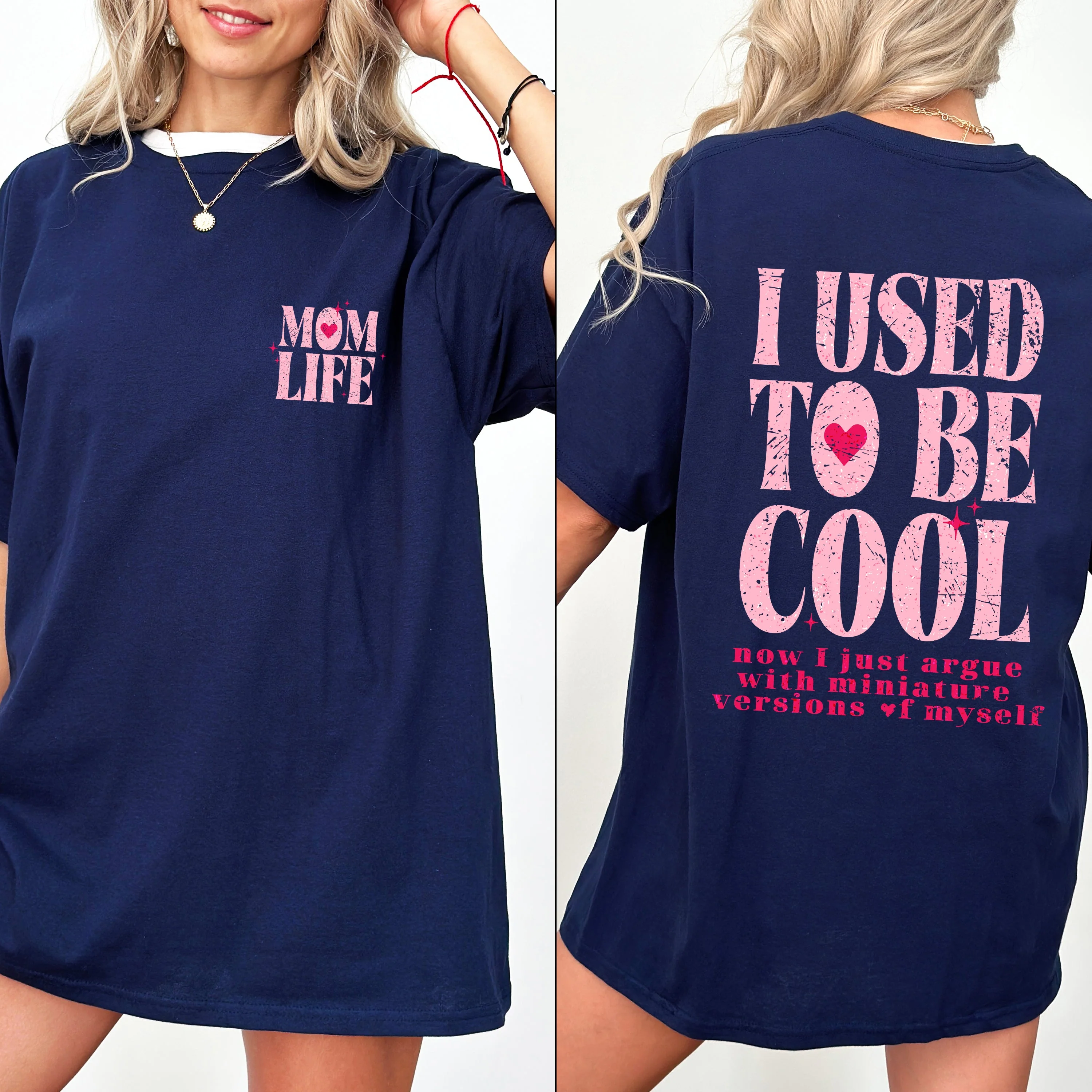 Mom Life, Used To Be Cool, Mama, Mother's Day, Trend Comfort Colors Tshirt - Image 4
