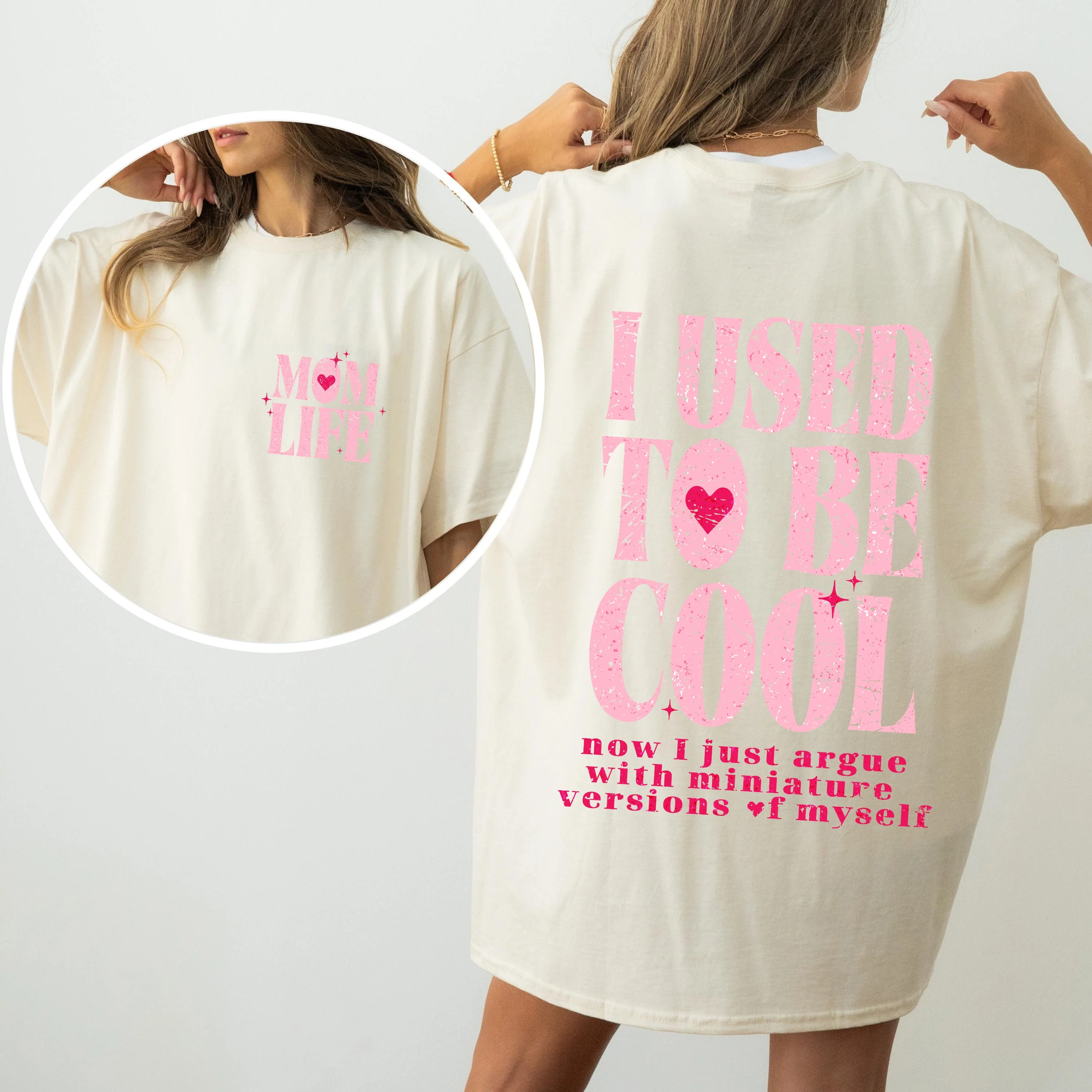 Mom Life, Used To Be Cool, Mama, Mother's Day, Trend Comfort Colors Tshirt - Image 5