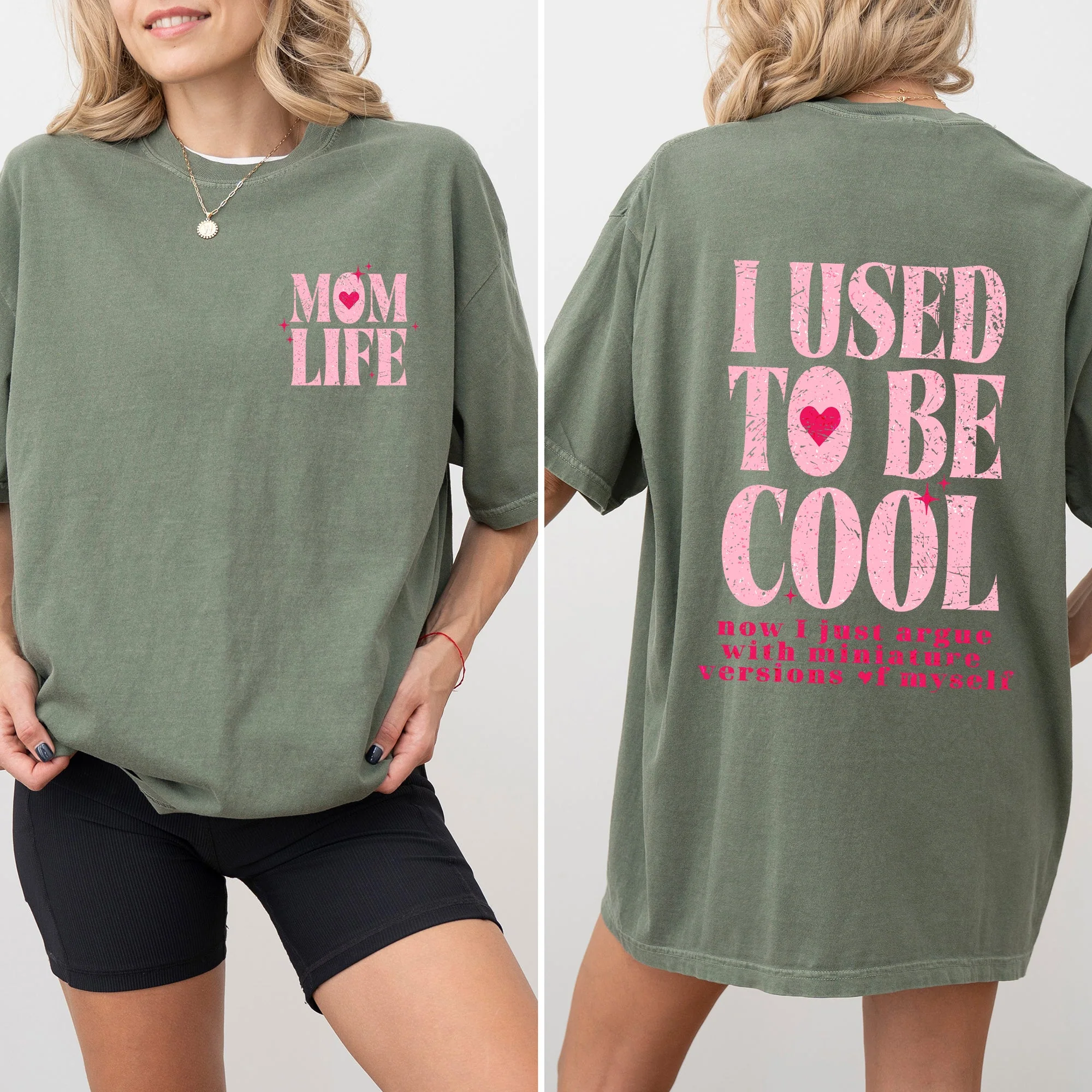 Mom Life, Used To Be Cool, Mama, Mother's Day, Trend Comfort Colors Tshirt - Image 6