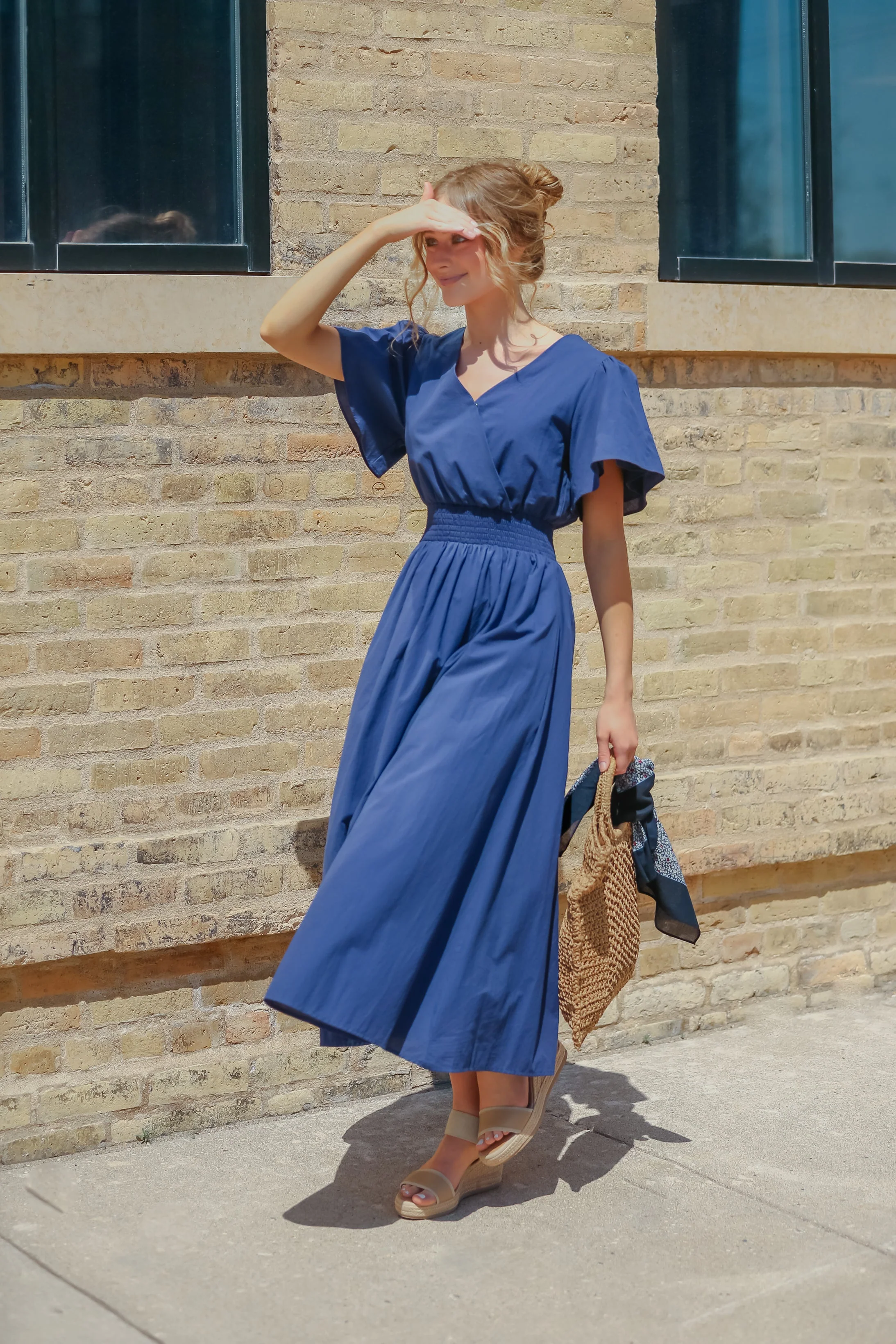 Montie Flutter Sleeve Maxi Dress  - FINAL SALE - Image 14