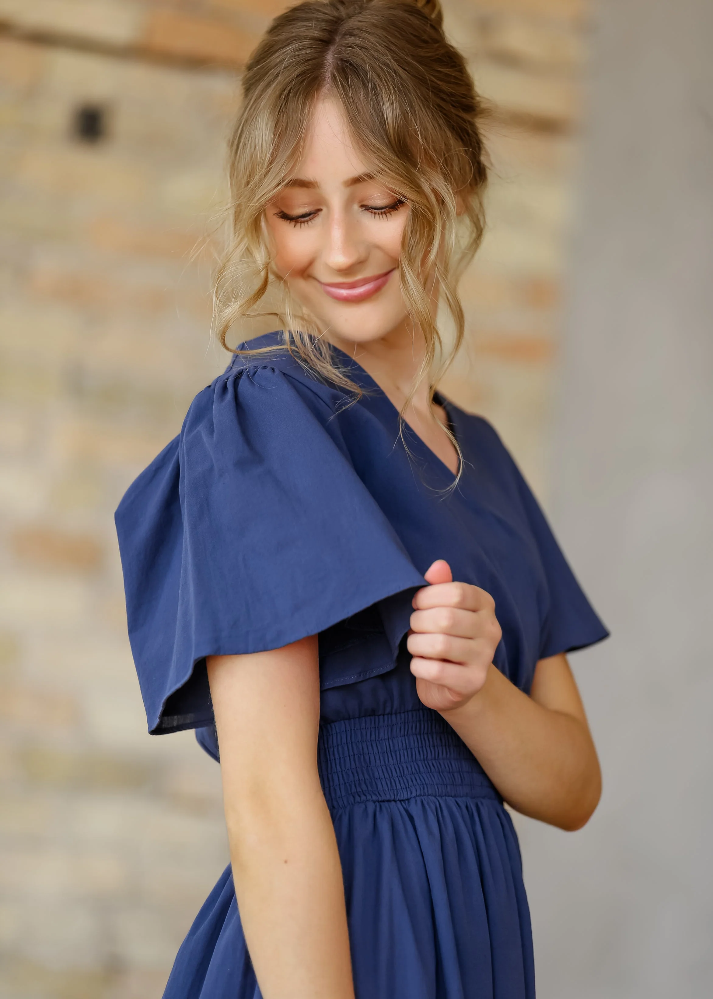 Montie Flutter Sleeve Maxi Dress  - FINAL SALE - Image 16