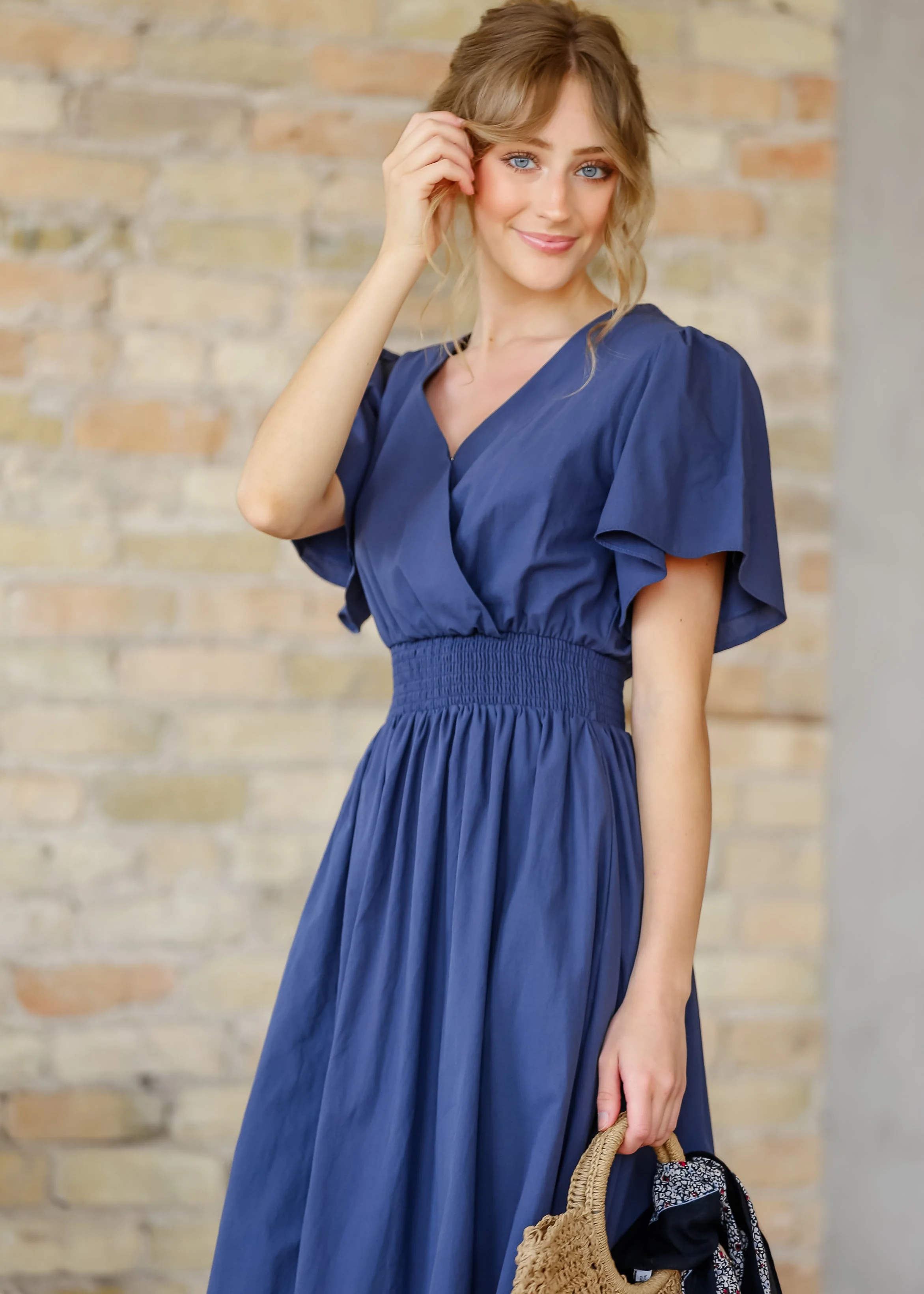 Montie Flutter Sleeve Maxi Dress  - FINAL SALE - Image 17